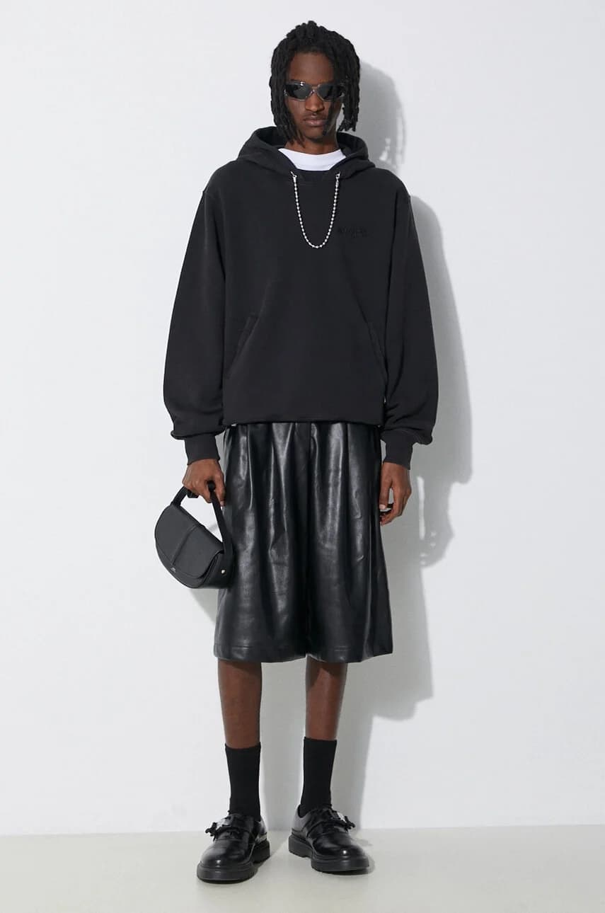 Толстовка из хлопка с шариковой цепочкой - фото 2