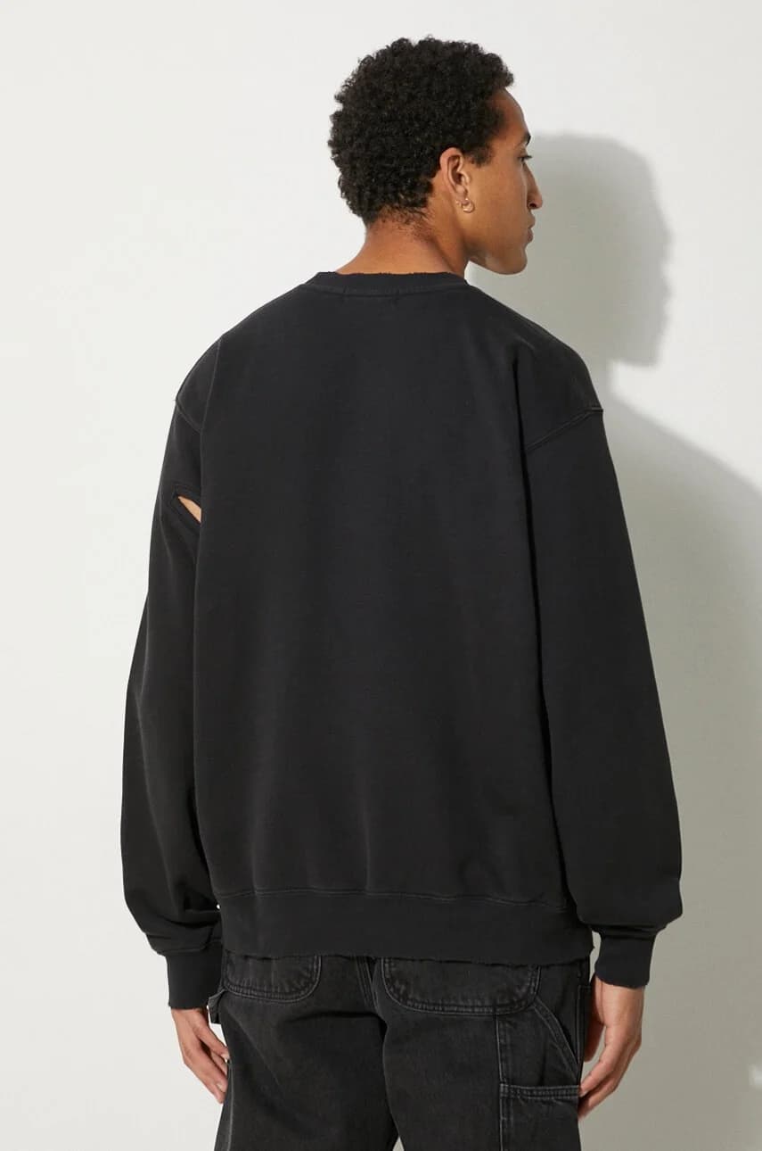 Толстовка с отверстиями, хлопковая толстовка - фото 3