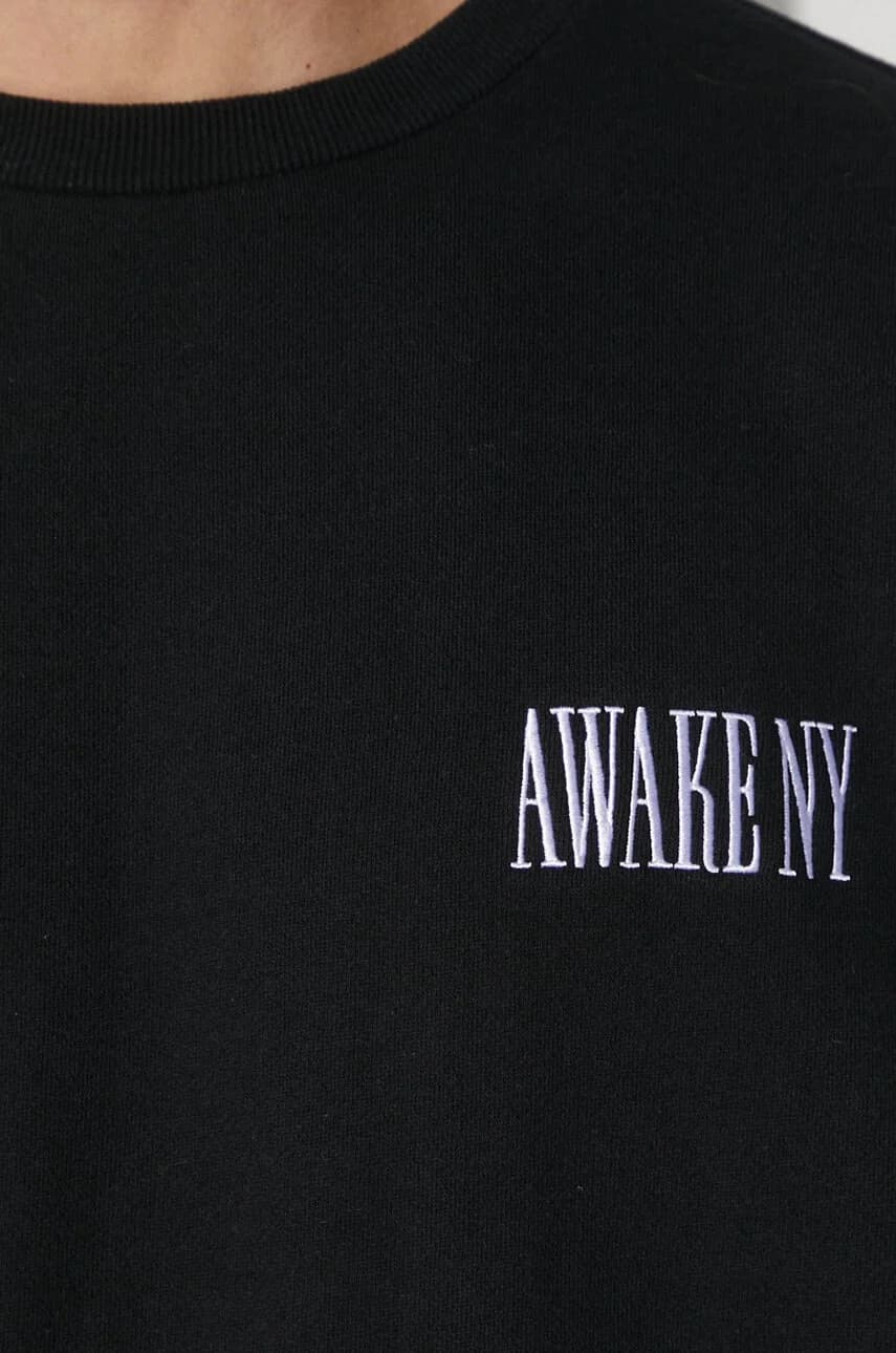 Хлопковая толстовка Awake с круглым вырезом - фото 6