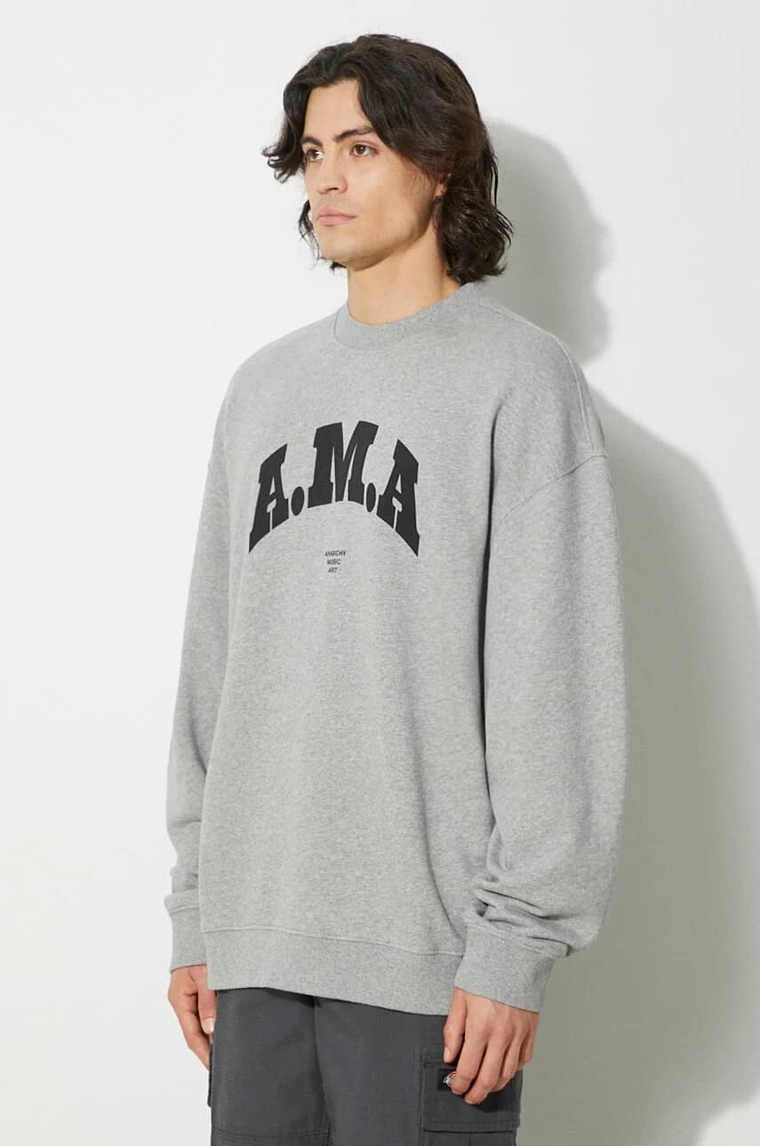 Хлопковая толстовка с круглым вырезом Ama Comfort - фото 4