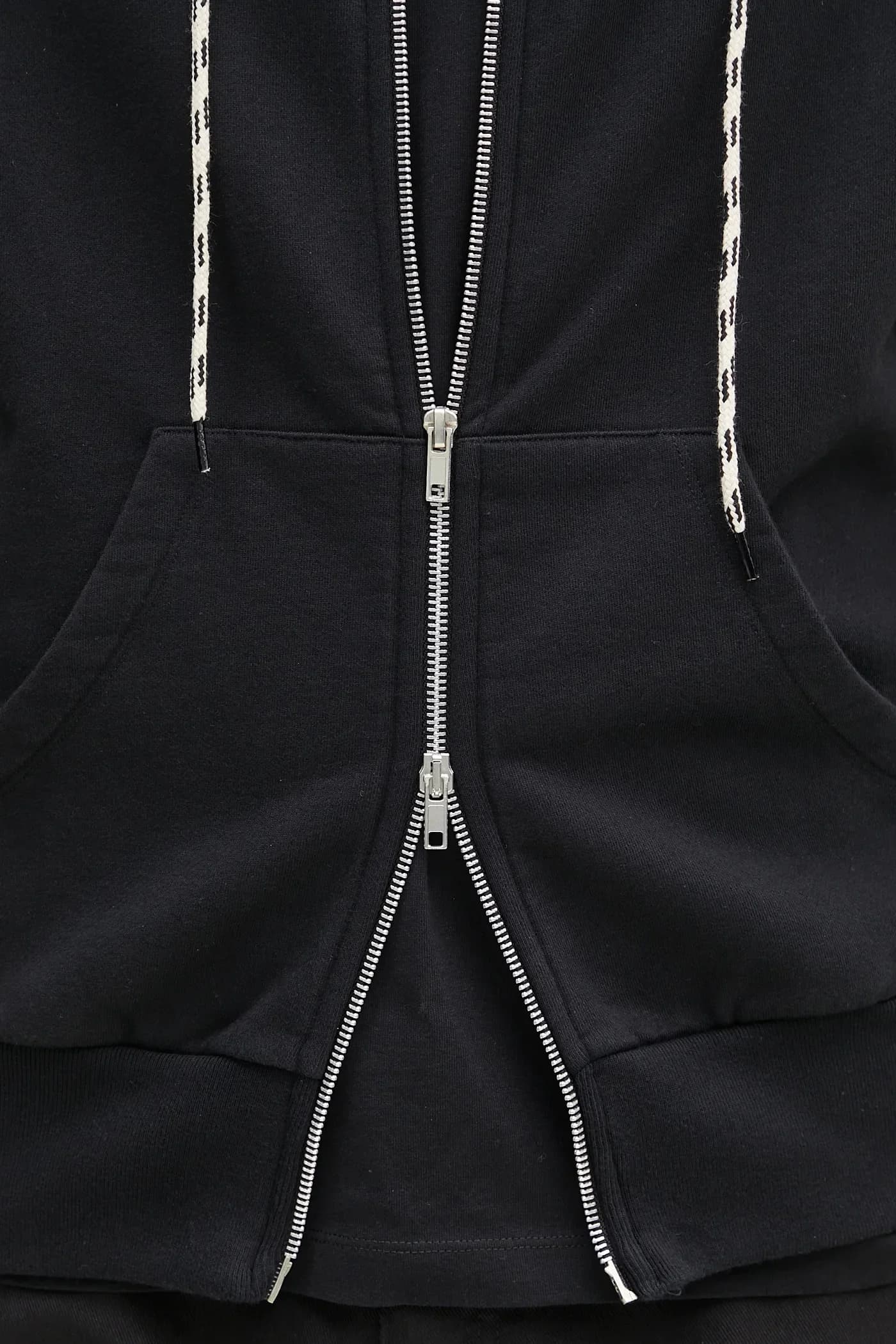 Хлопковая толстовка Alien-O на молнии с капюшоном - фото 4