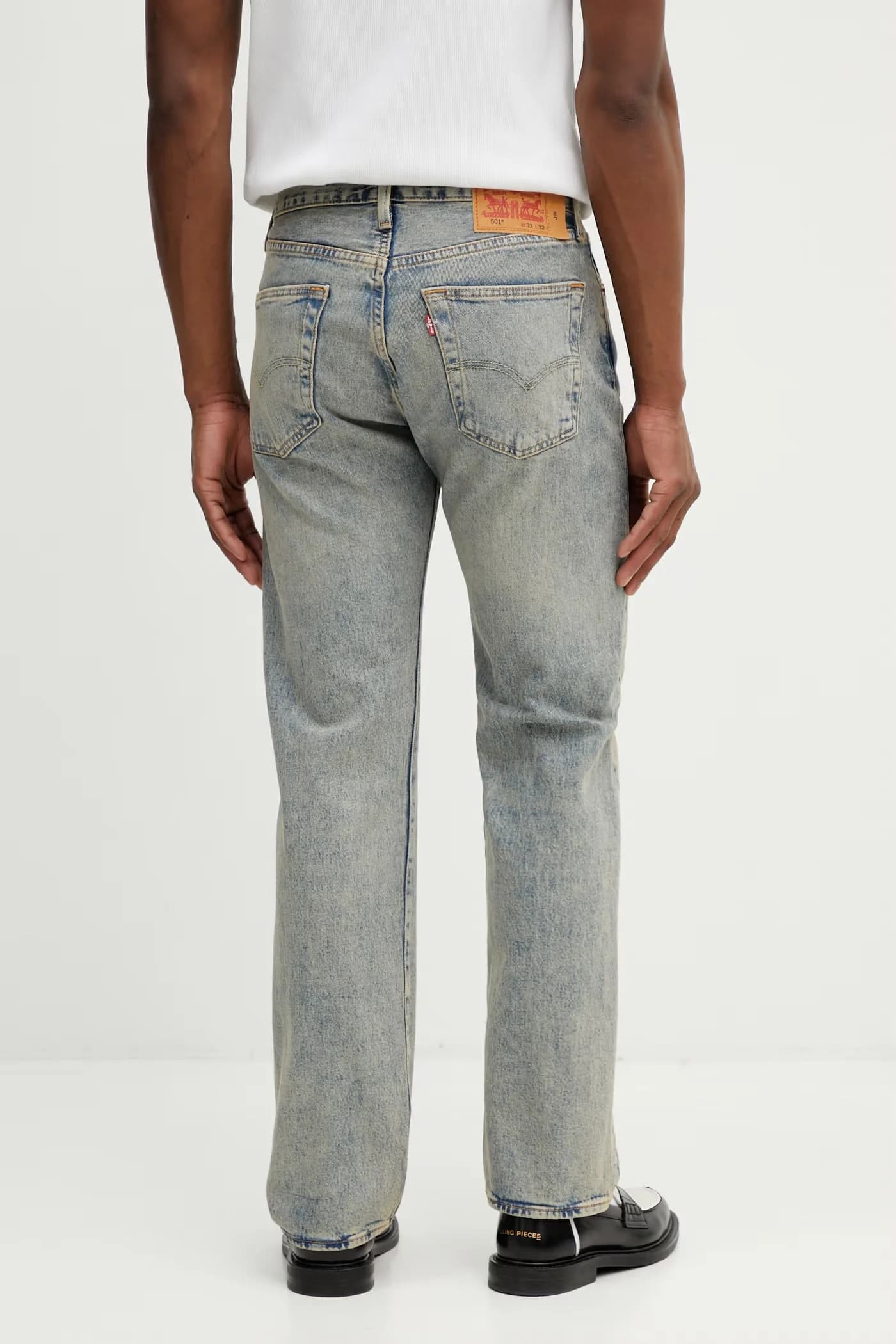 501® джинсы LEVIS®ORIGINAL FIT синие для мужчин - фото 3