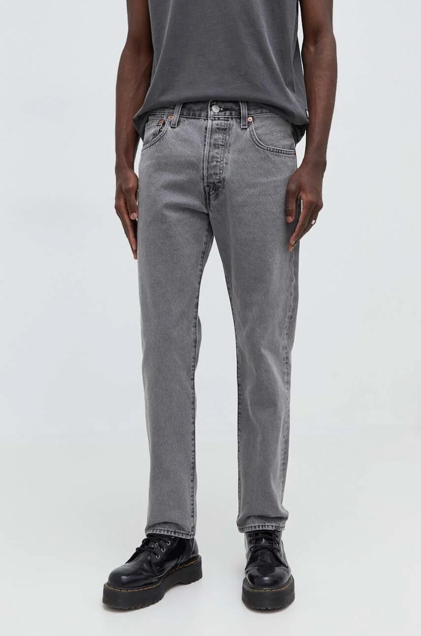 501® джинсы LEVIS®ORIGINAL FIT серые для мужчин - фото 2