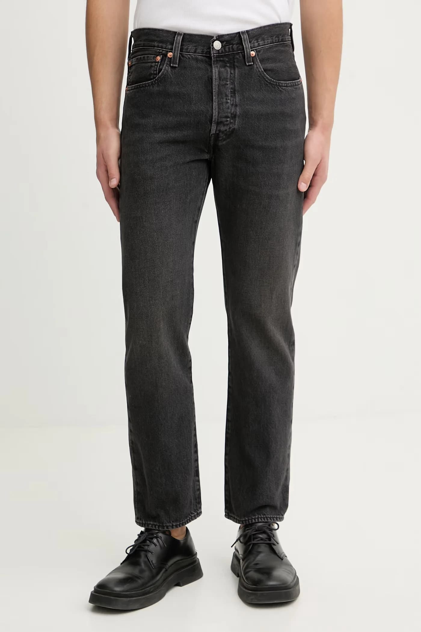 501® джинсы LEVIS®ORIGINAL FIT черные для мужчин - фото 1