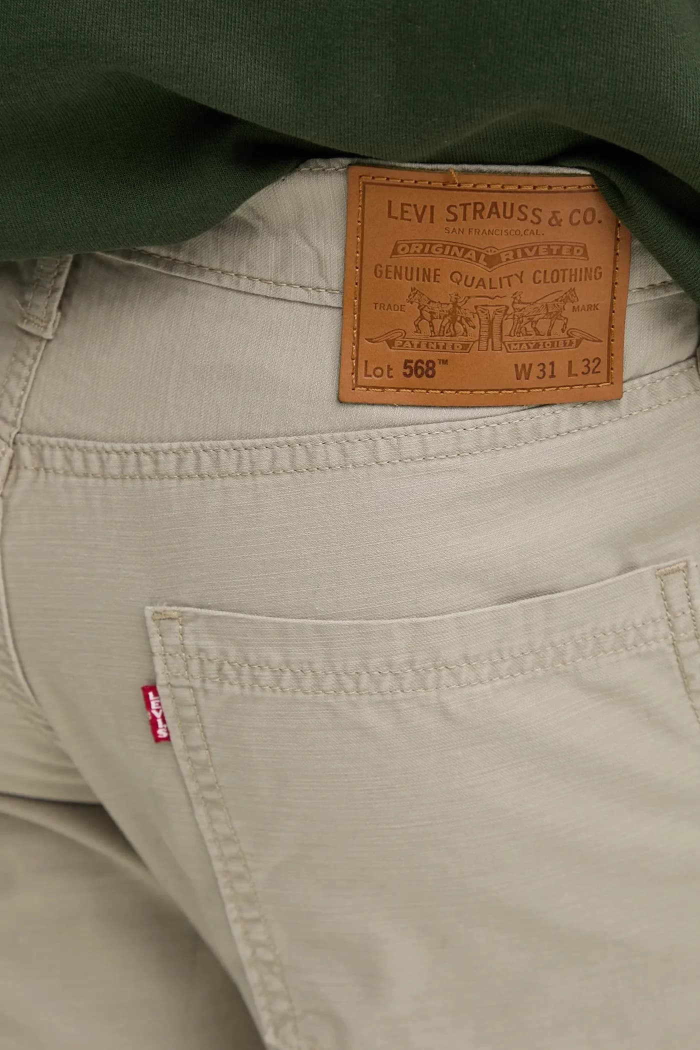Джинсы 568 LOOSE STRT CARGO - фото 5