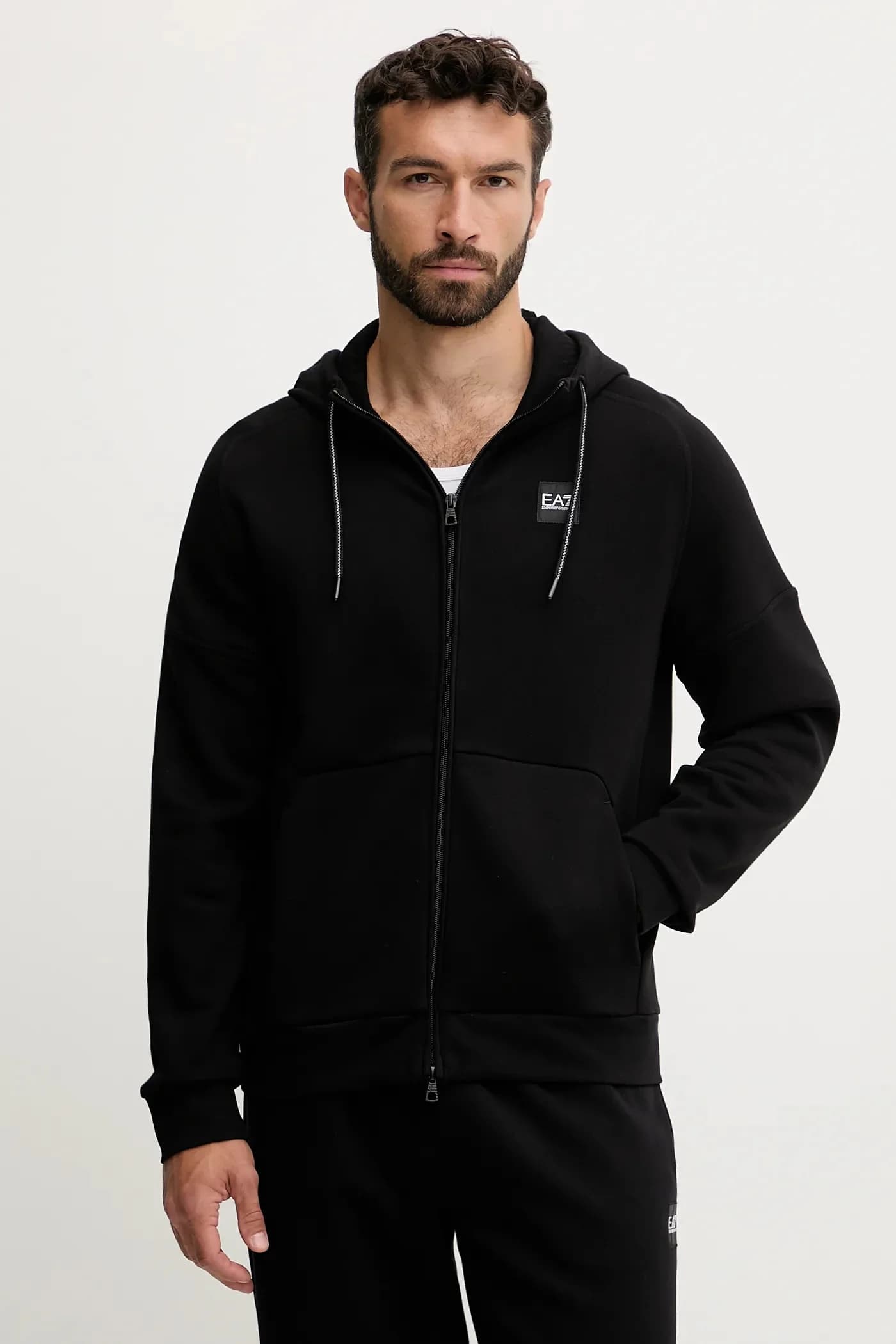 Спортивный костюм черный для мужчин - фото 3