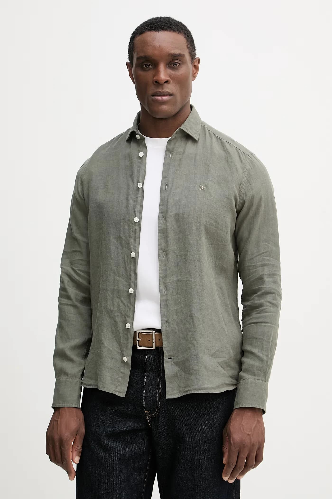 Льняная рубашка