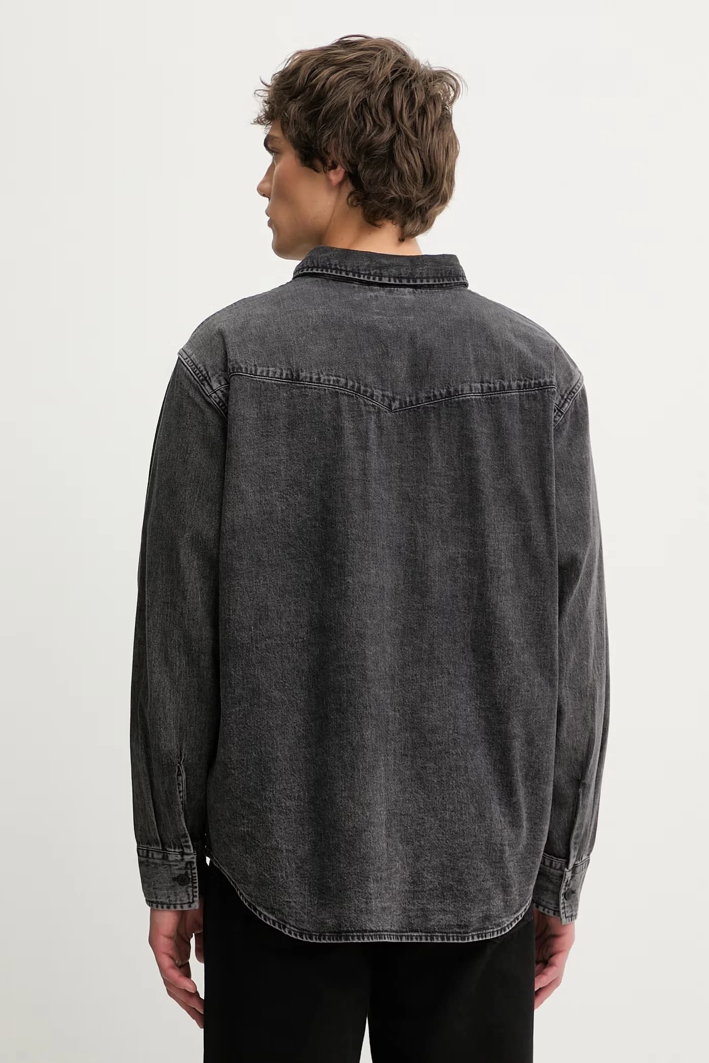 Джинсовая рубашка - фото 3