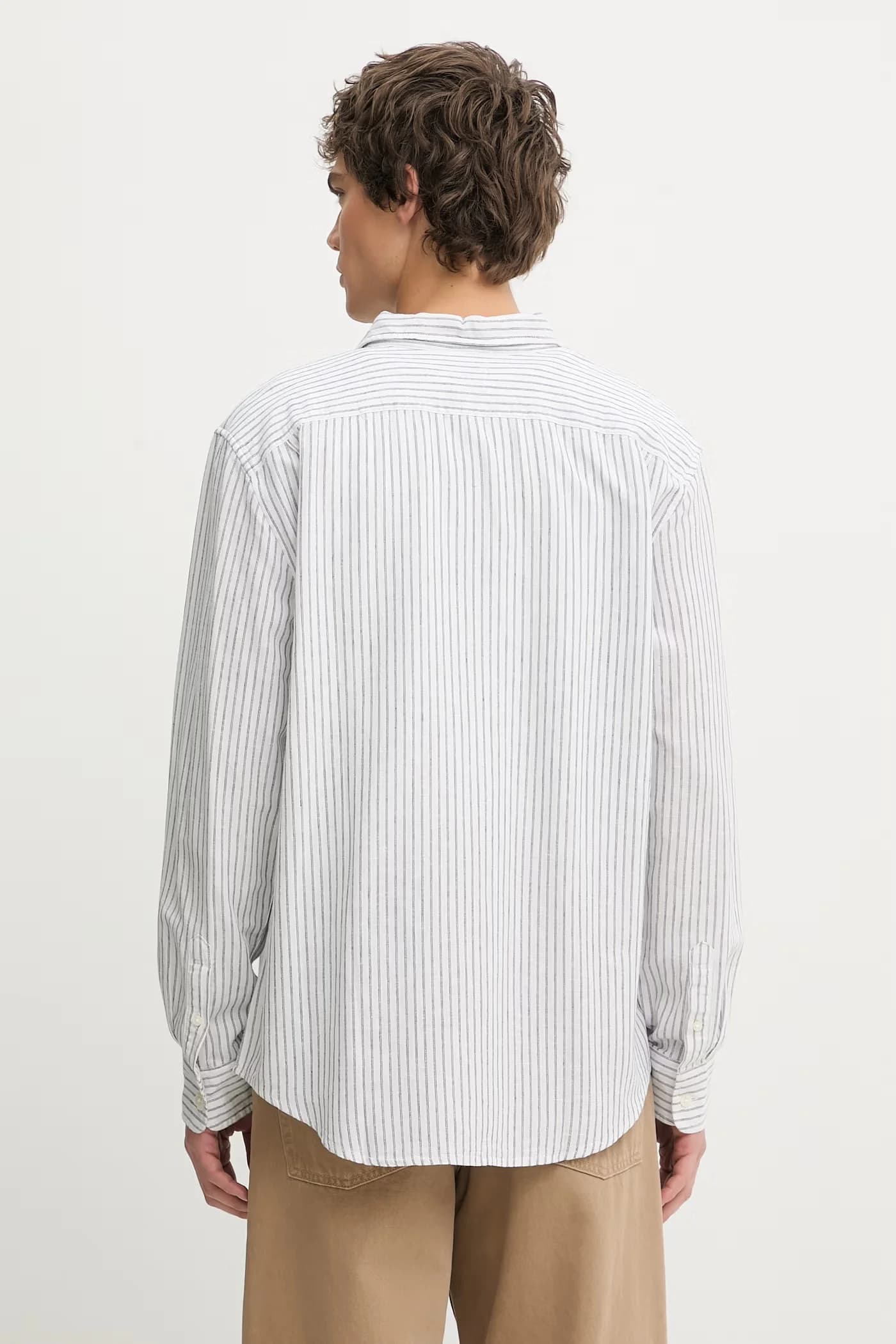 Рубашка SUNSET 1 POCKET STANDARD из смесового льна - фото 3