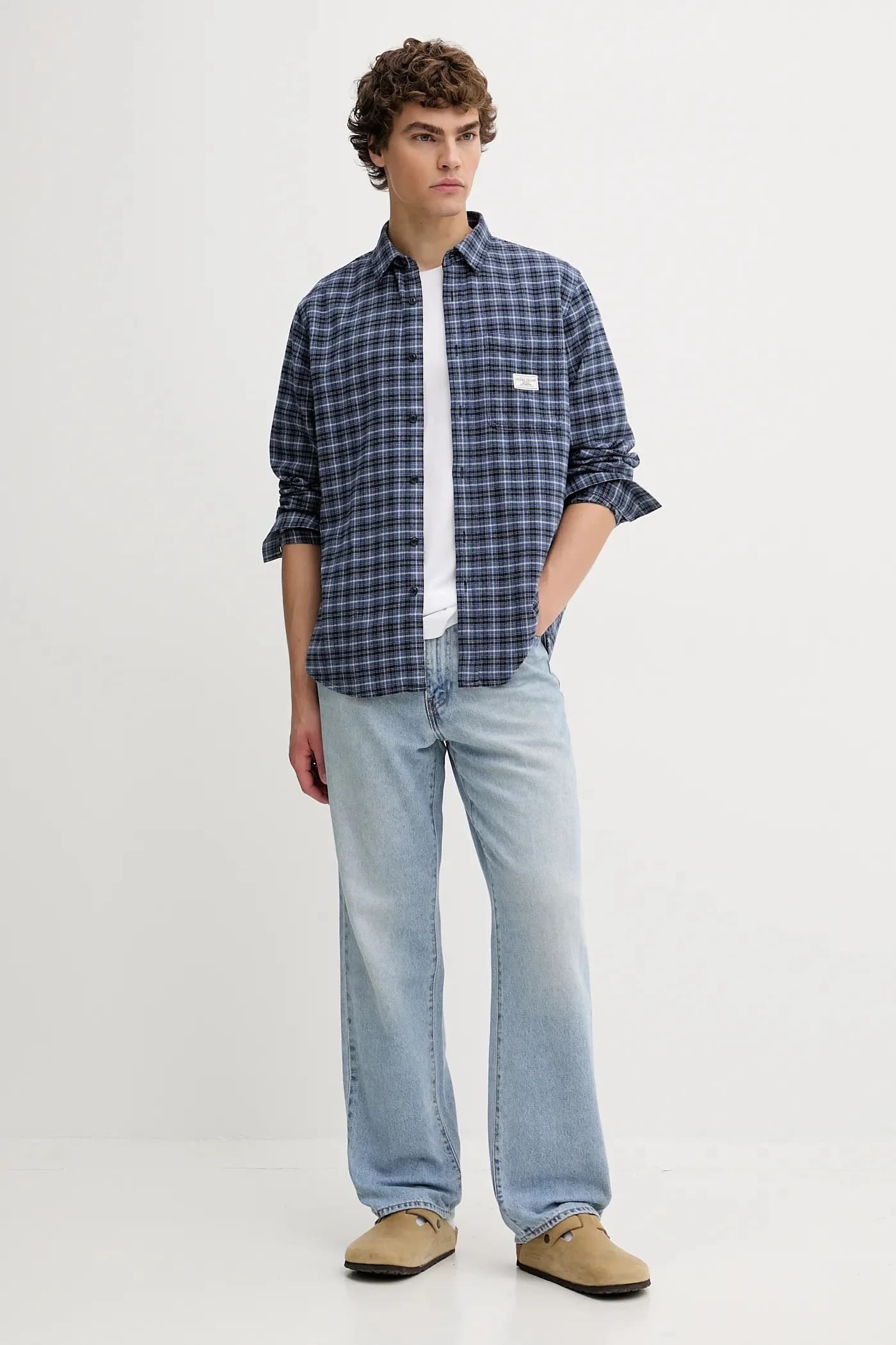 Хлопковая рубашка - фото 2