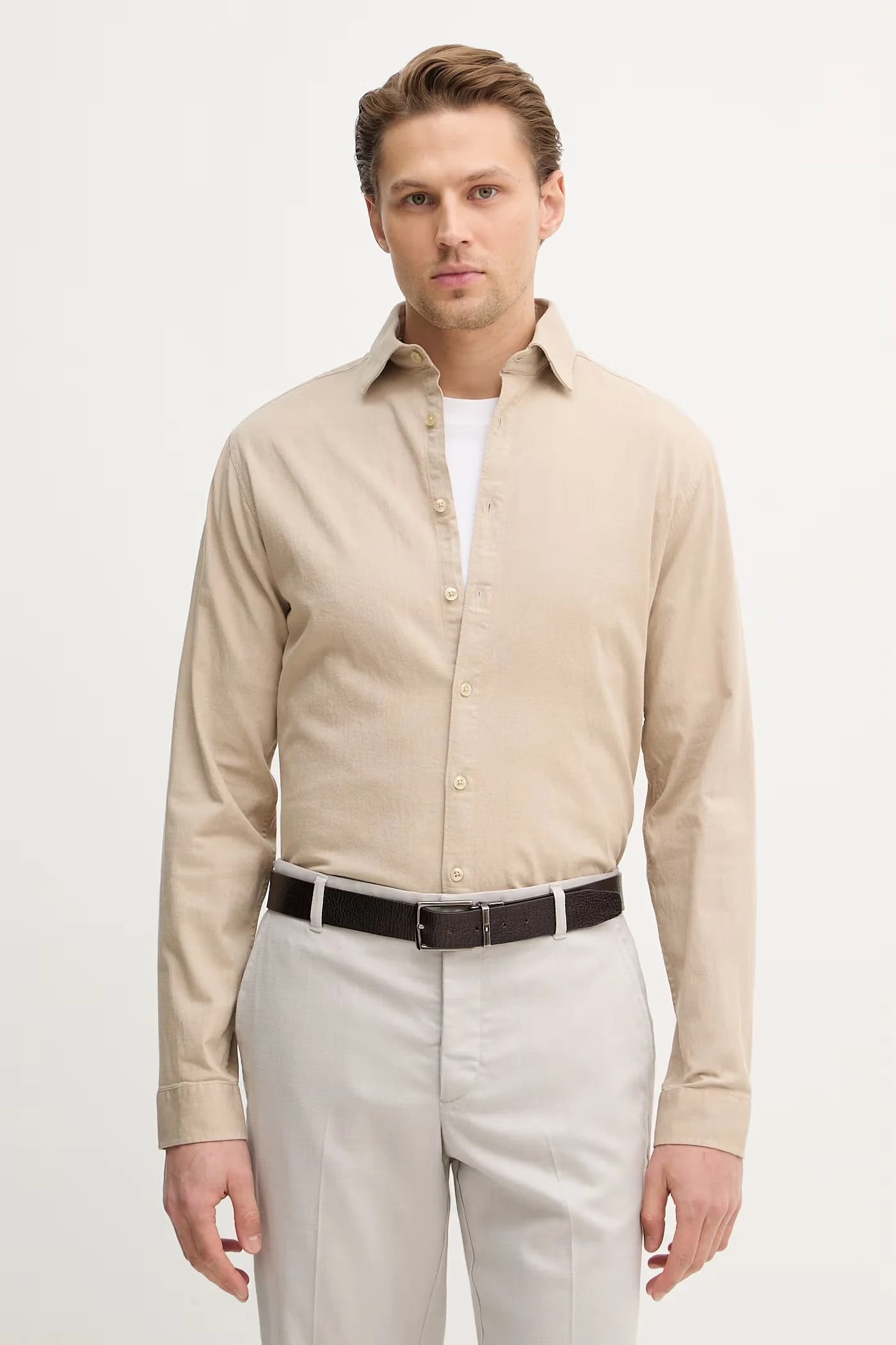 Джинсовая рубашка