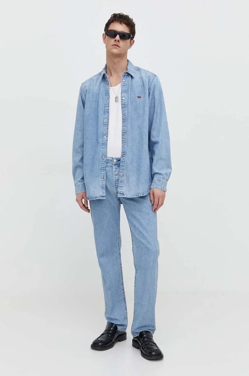 Джинсовая рубашка D-SIMPLY CAMICIA - фото 3
