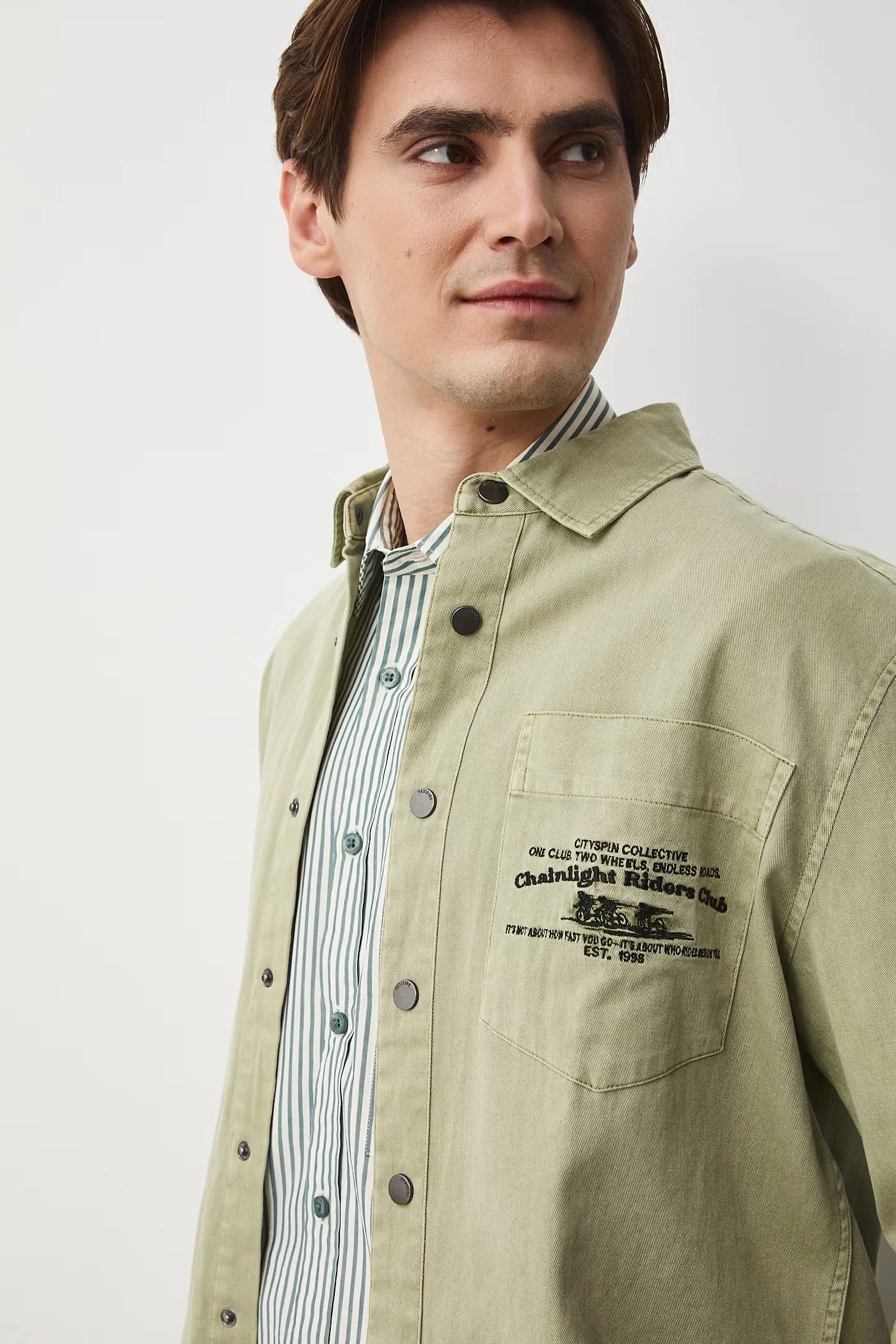 Мужская хлопковая рубашка - фото 4