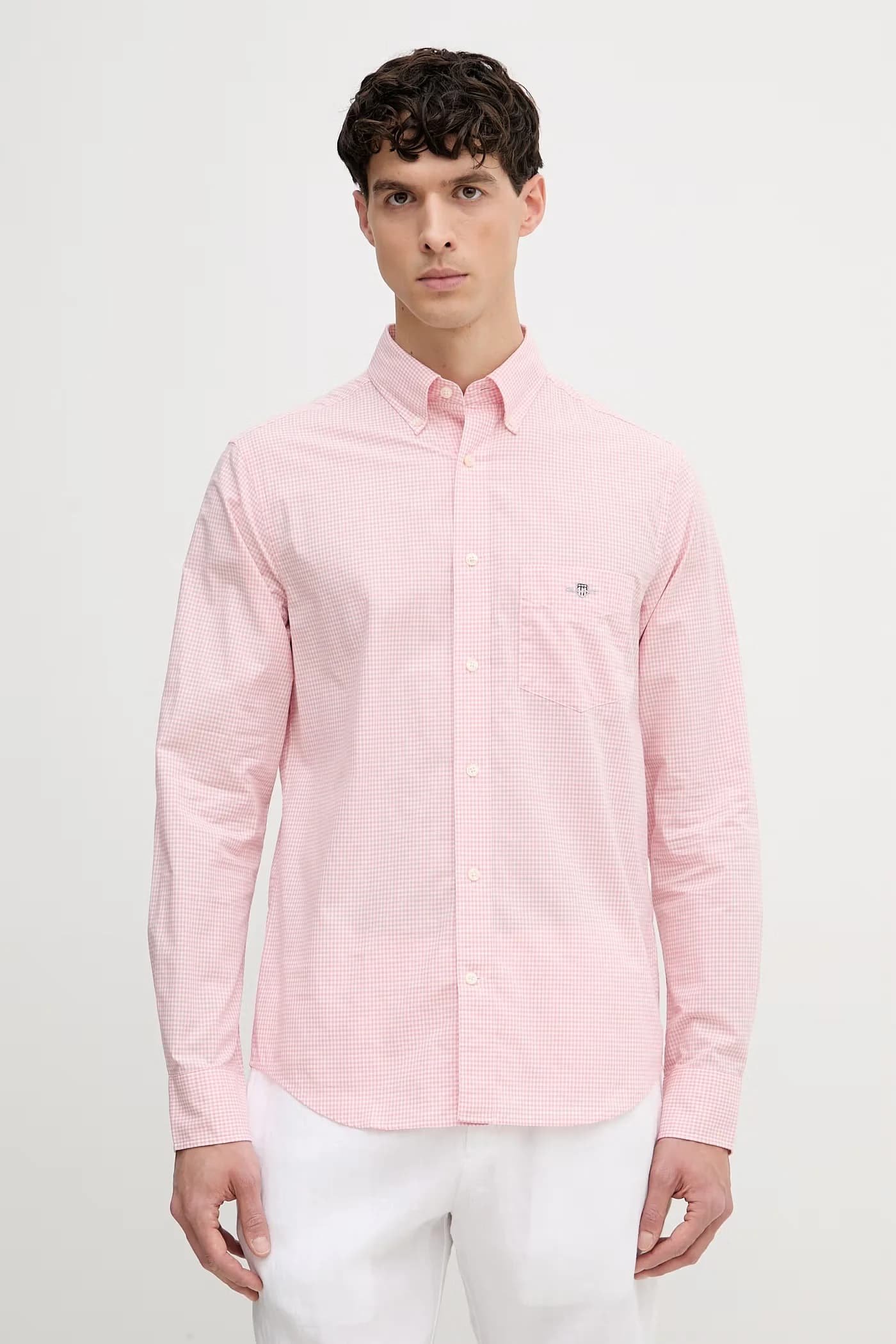 Мужская хлопковая рубашка