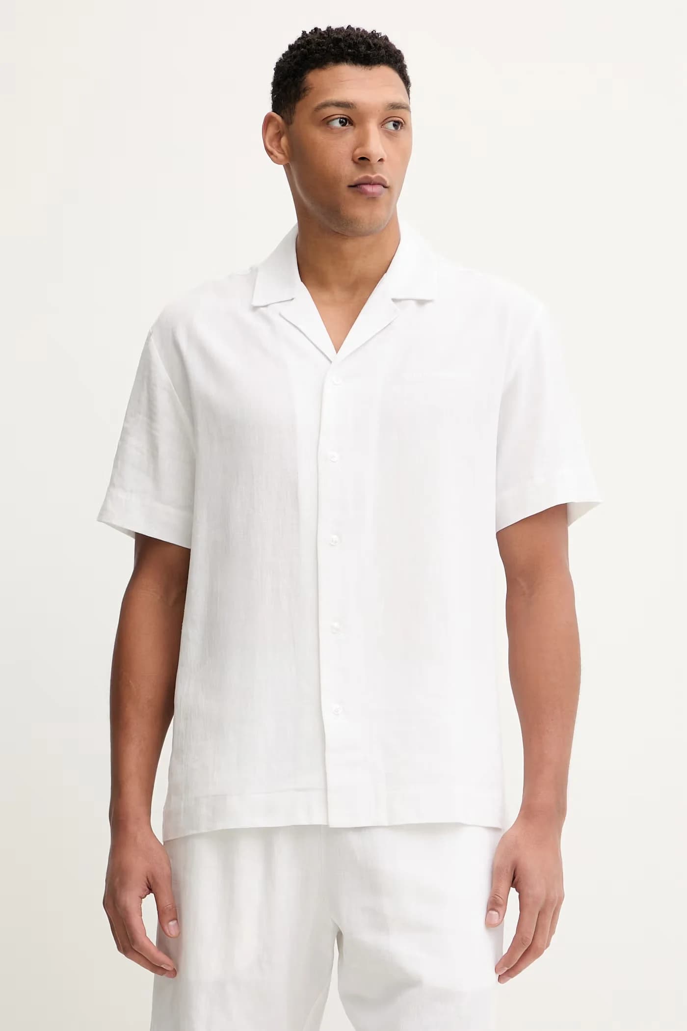 Рубашка с льном