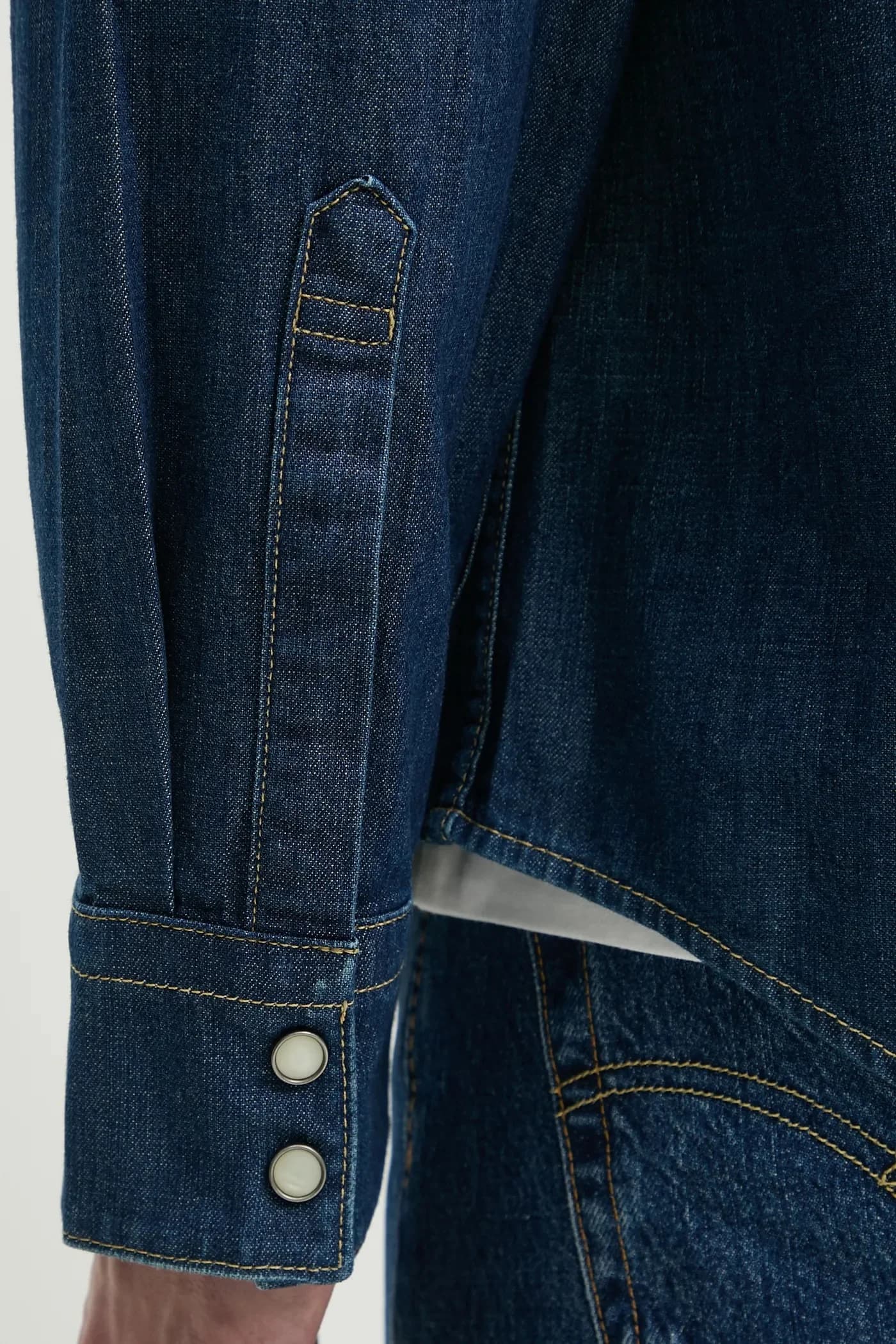 Хлопковая рубашка - фото 6