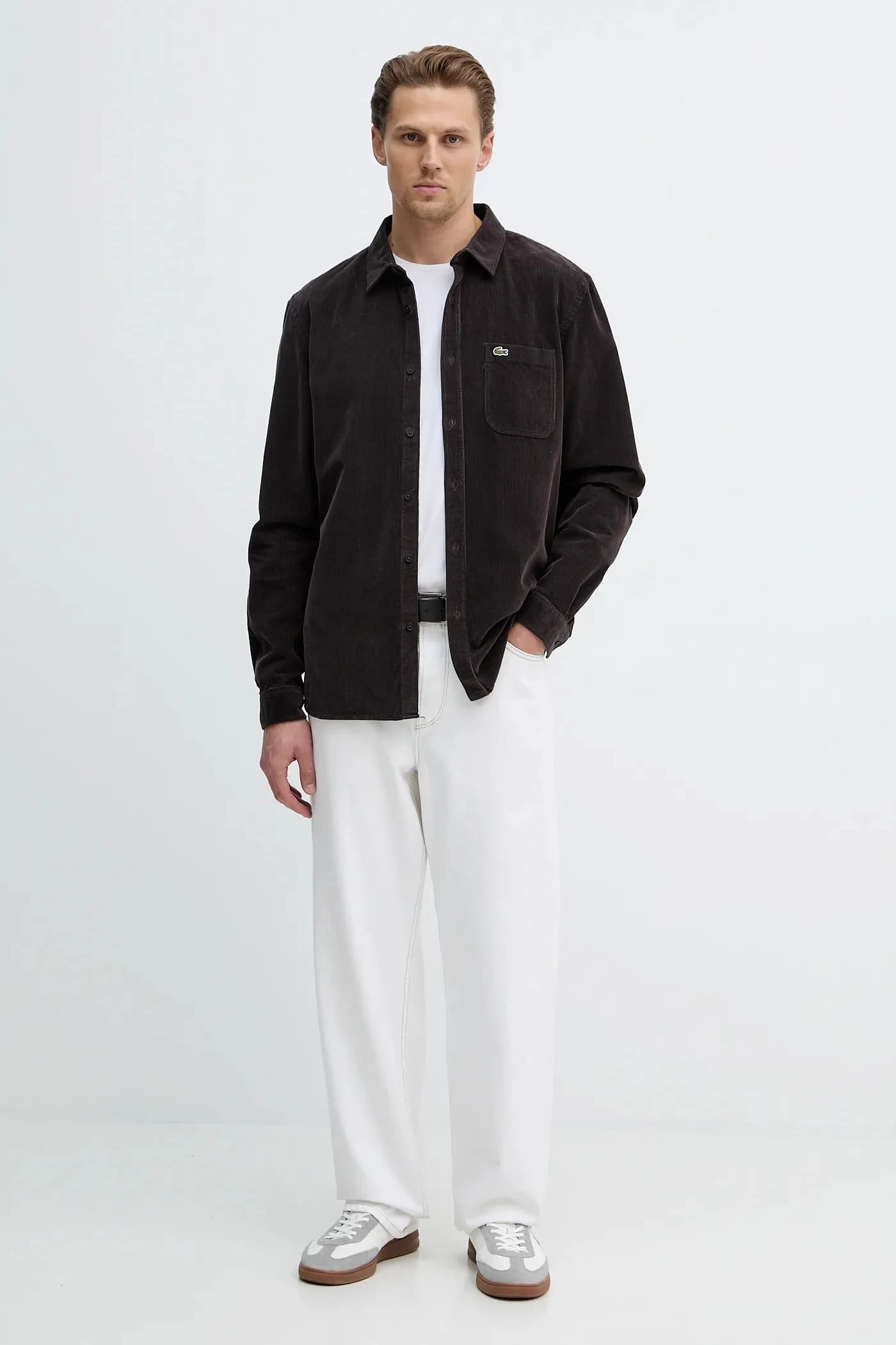 Вельветовая рубашка - фото 2