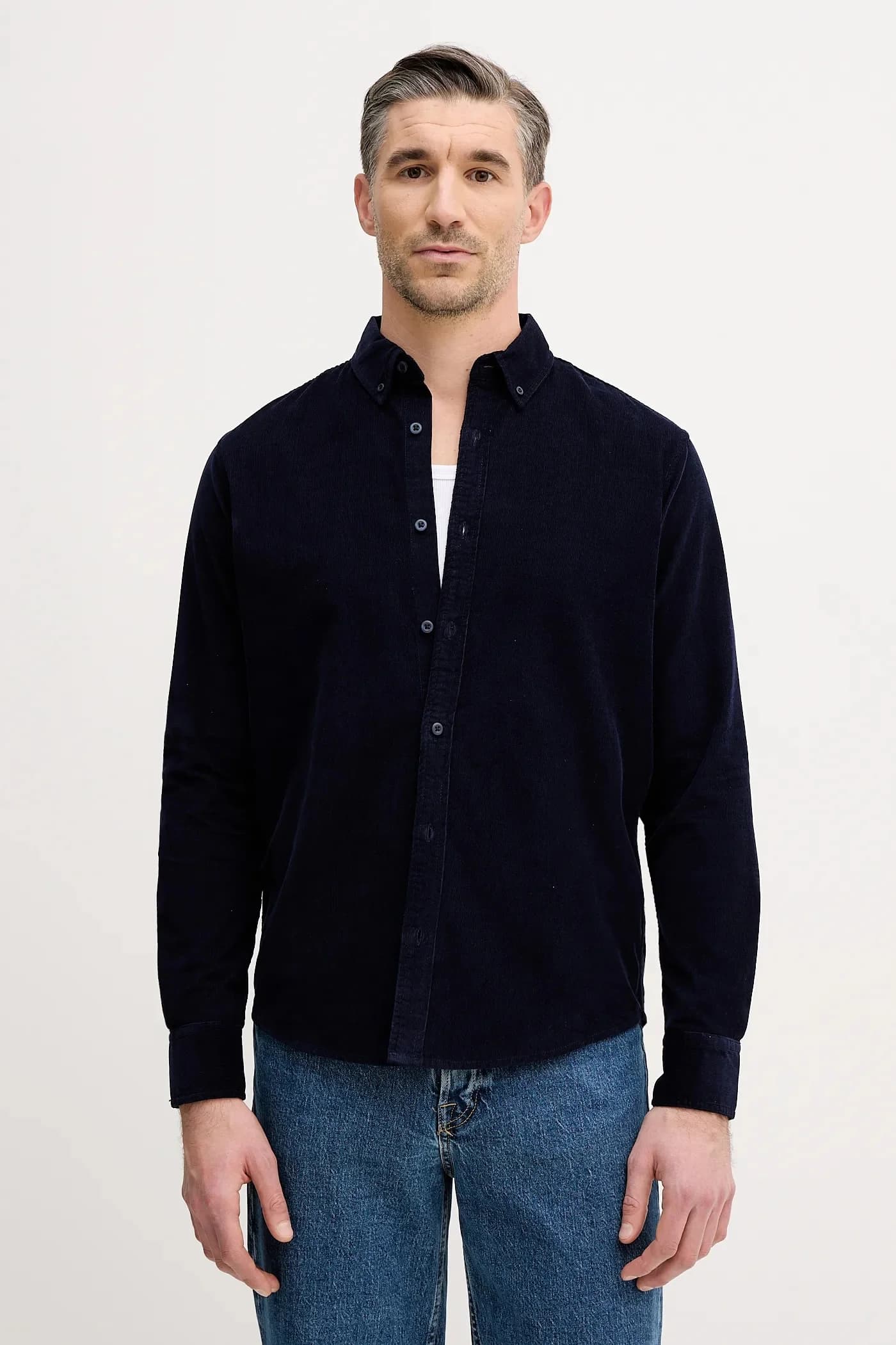 Вельветовая рубашка