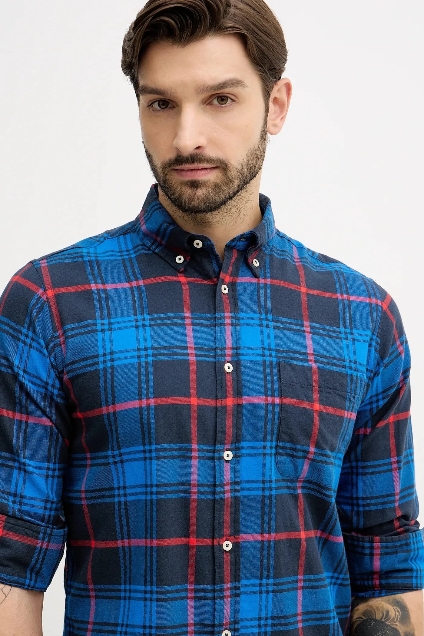 Хлопковая рубашка - фото 4