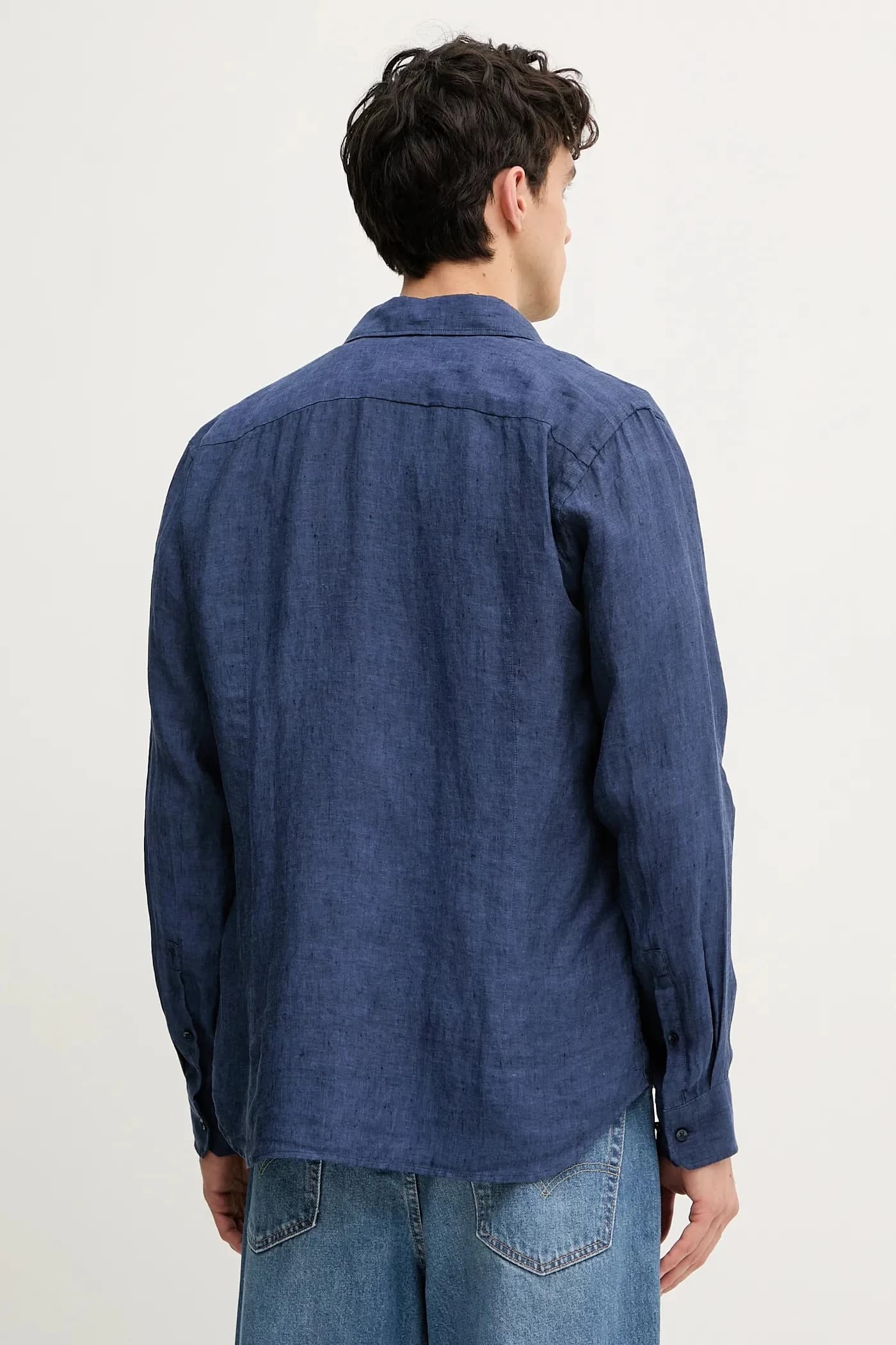 Льняная рубашка - фото 3