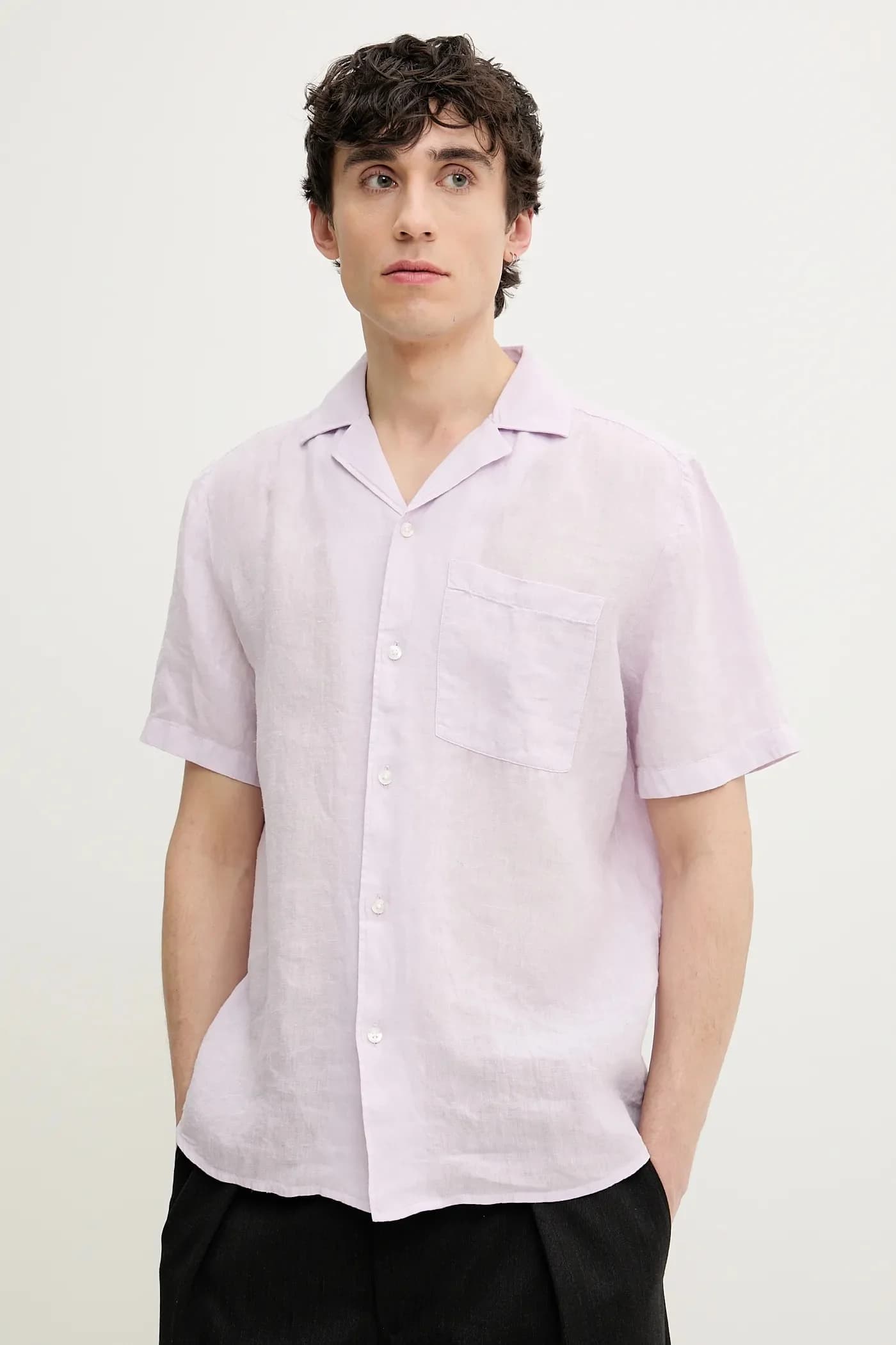 Льняная рубашка