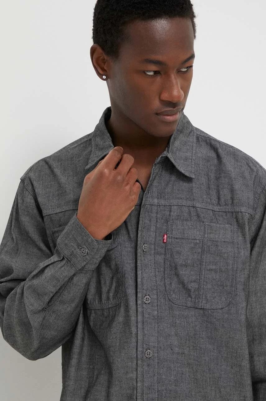 Джинсовая рубашка - фото 5