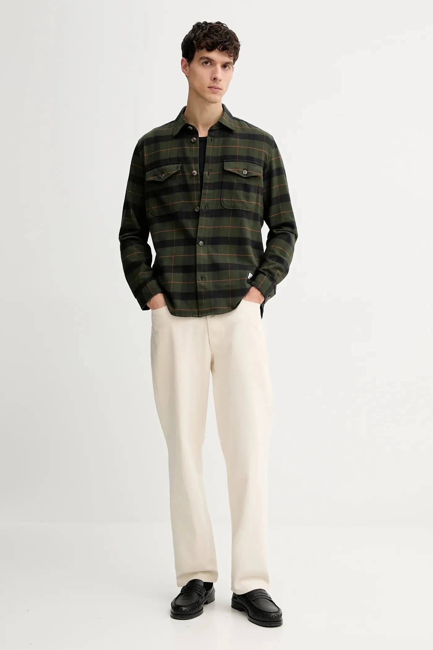 Хлопковая рубашка - фото 2