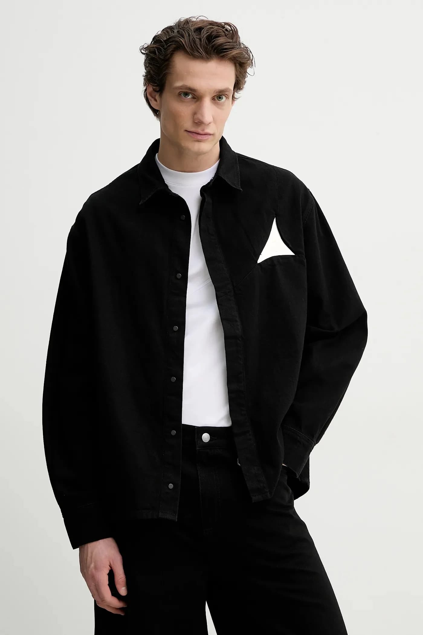 Джинсовая рубашка