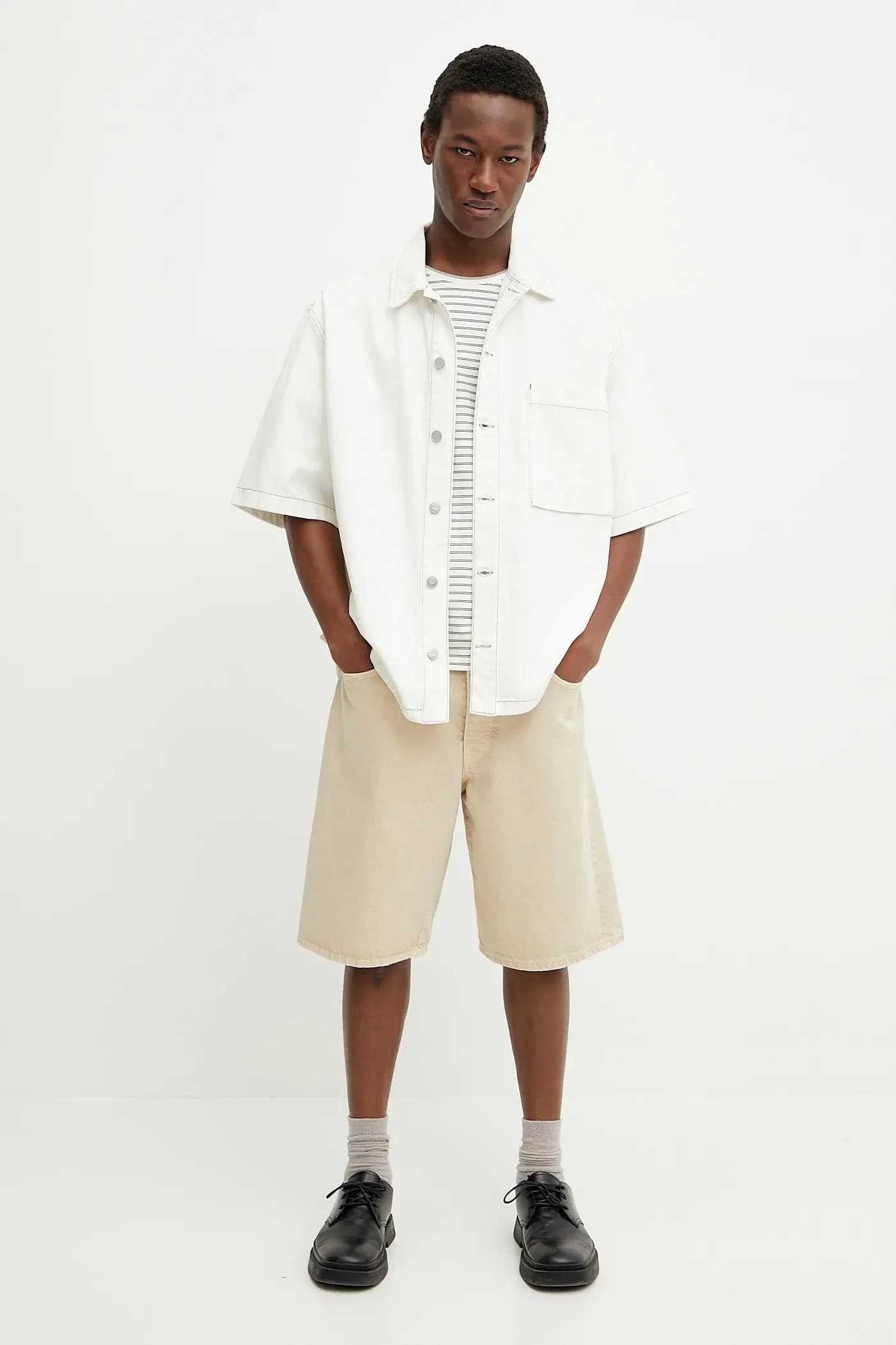 Джинсовая рубашка - фото 2