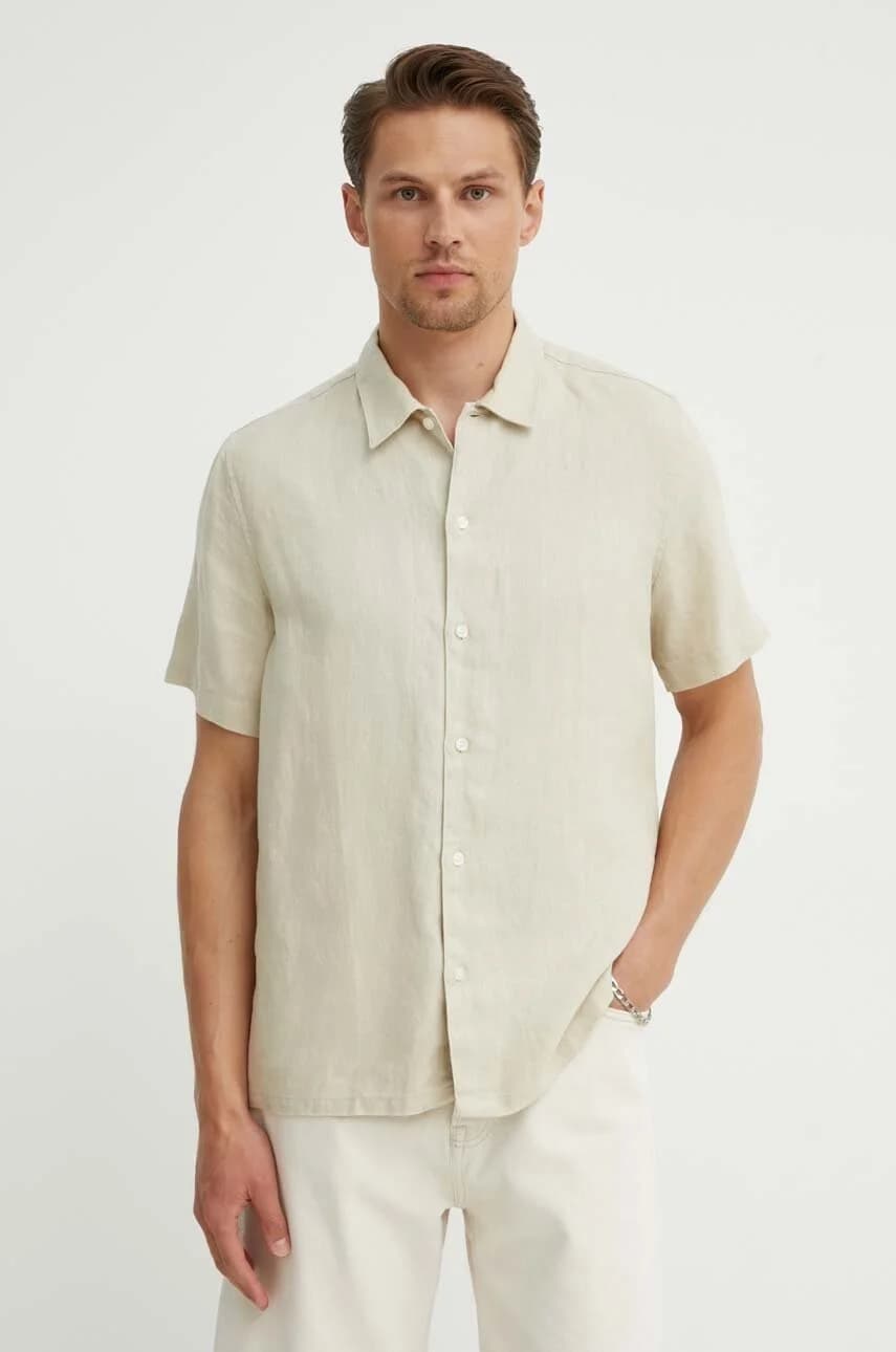 СААВАН льняная рубашка