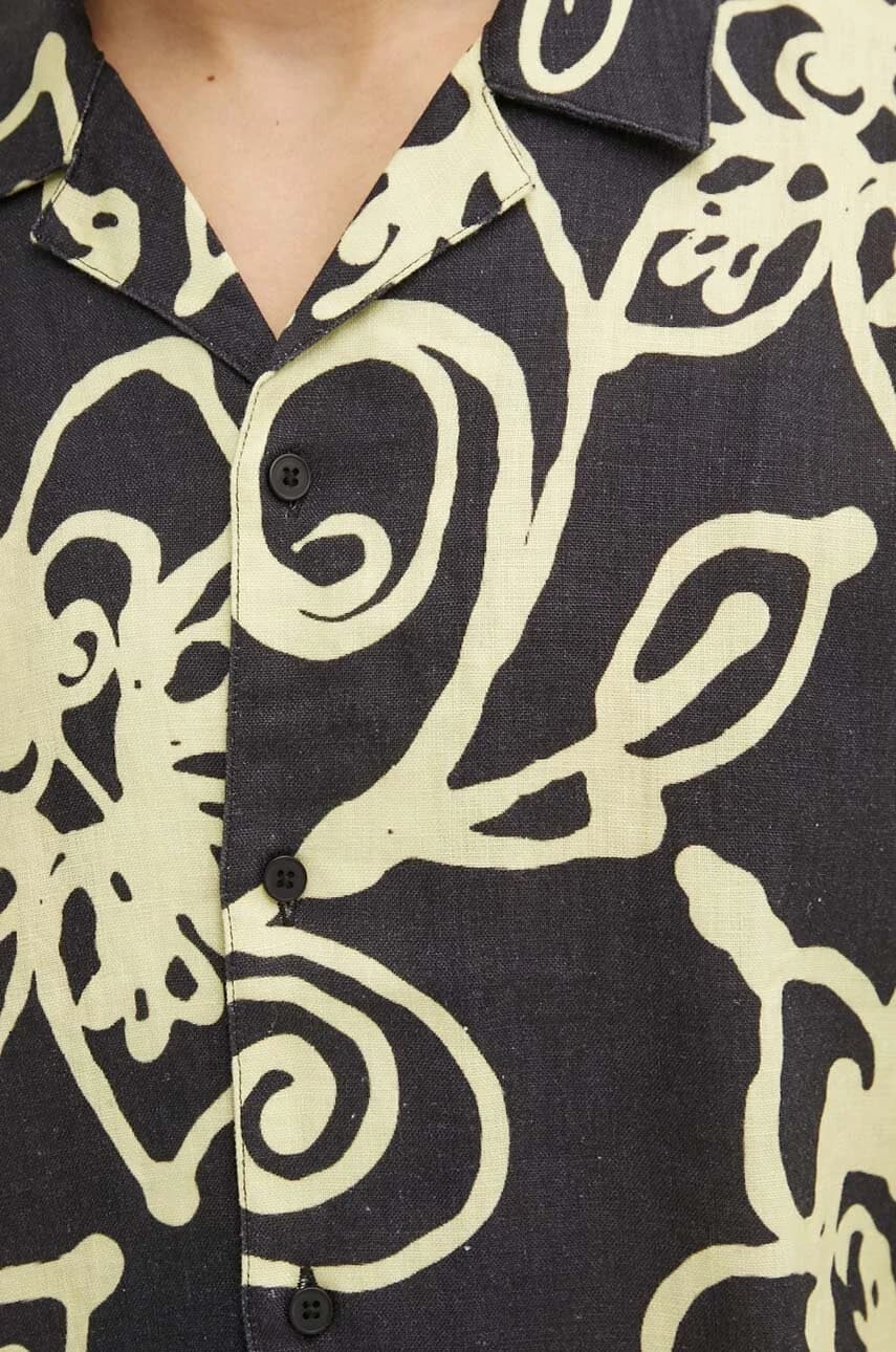 Льняная рубашка - фото 5