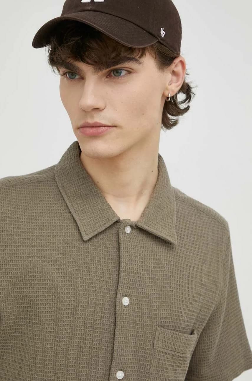 рубашка Аван из хлопка - фото 6