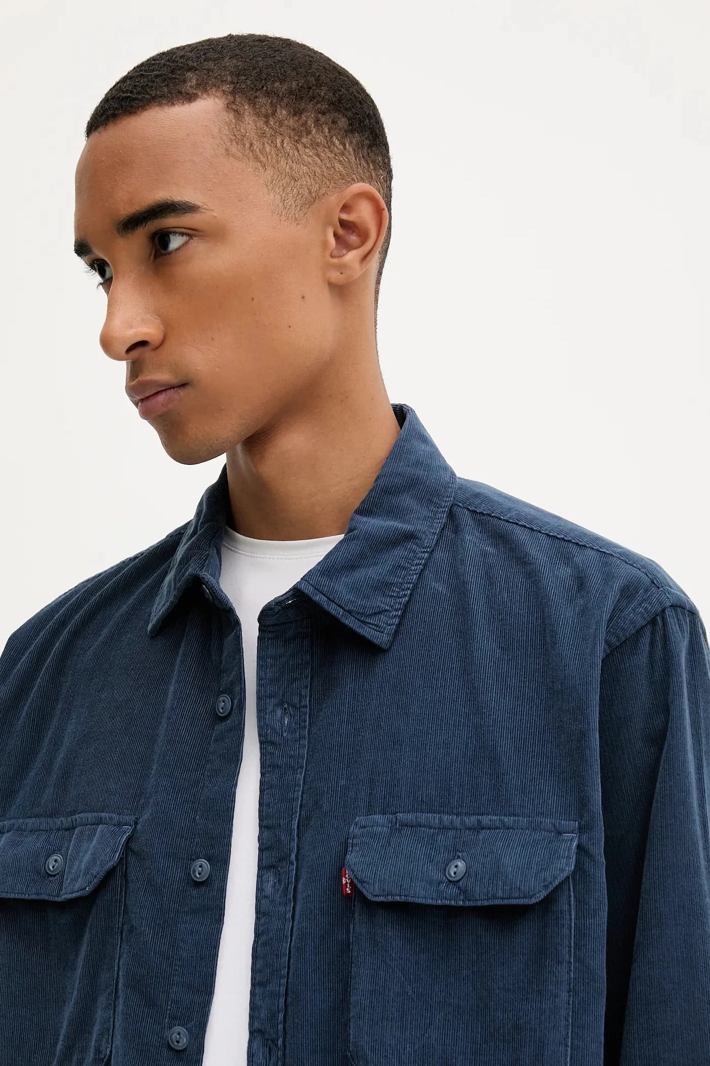 Вельветовая рубашка - фото 4