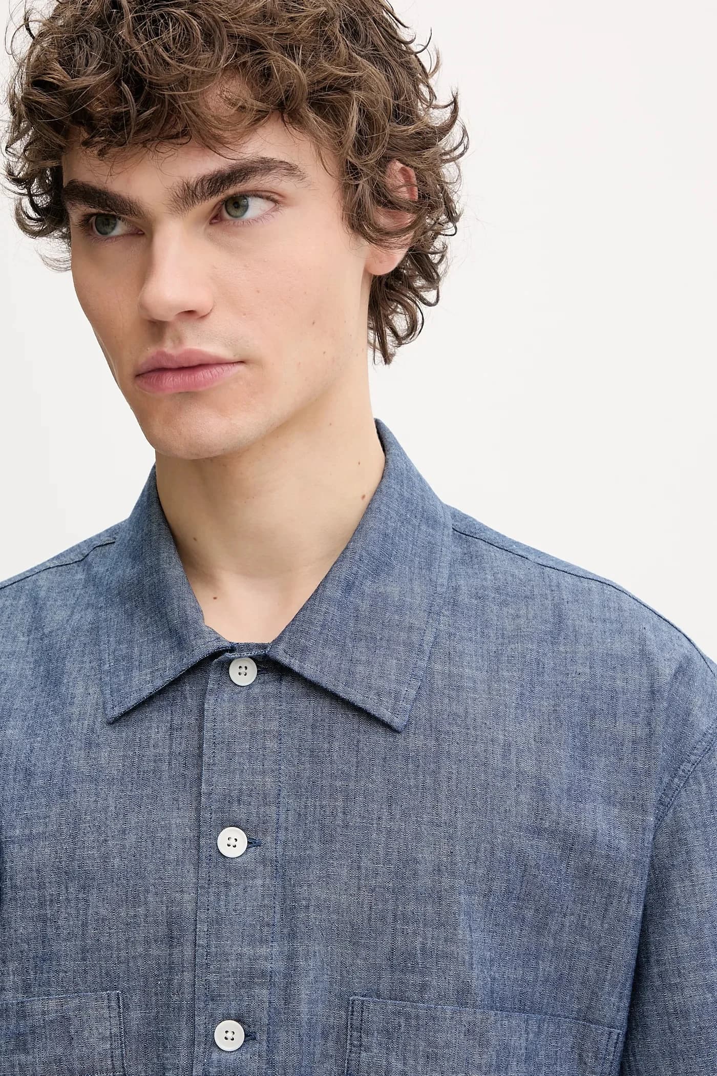 Хлопковая рубашка - фото 4