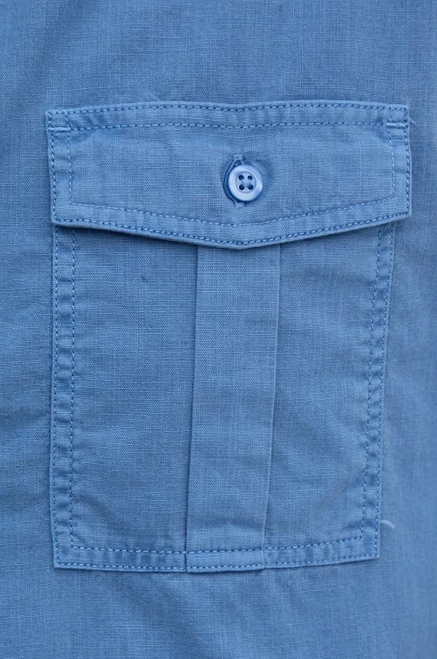 Хлопковая рубашка - фото 4