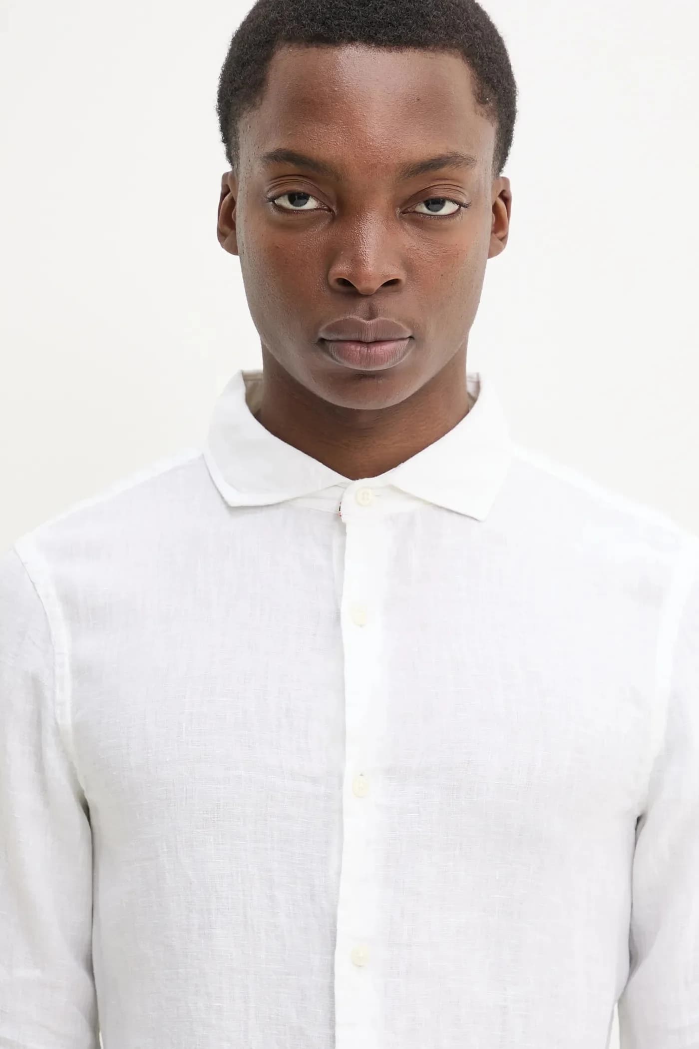 Льняная рубашка - фото 4