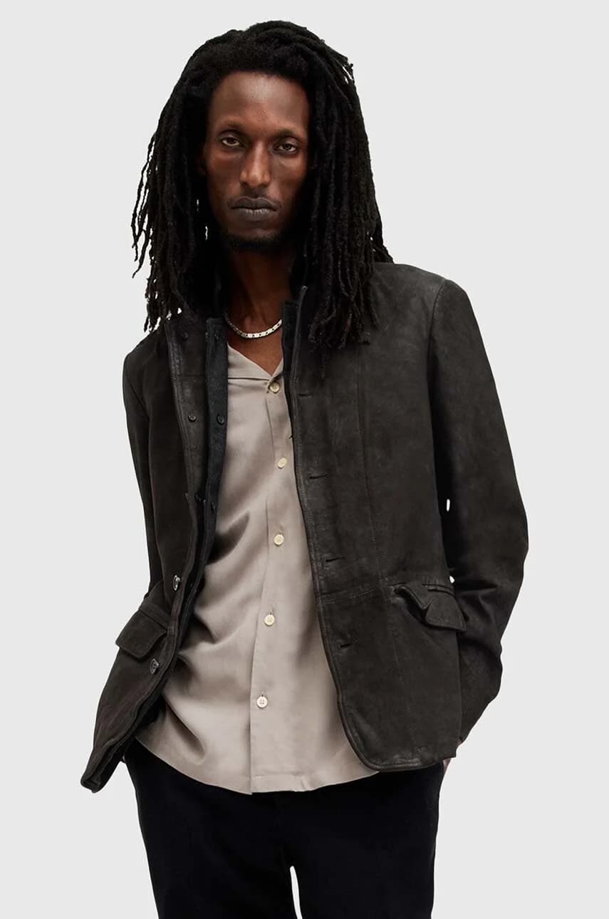 SURVEY LTHR BLAZER кожаная куртка