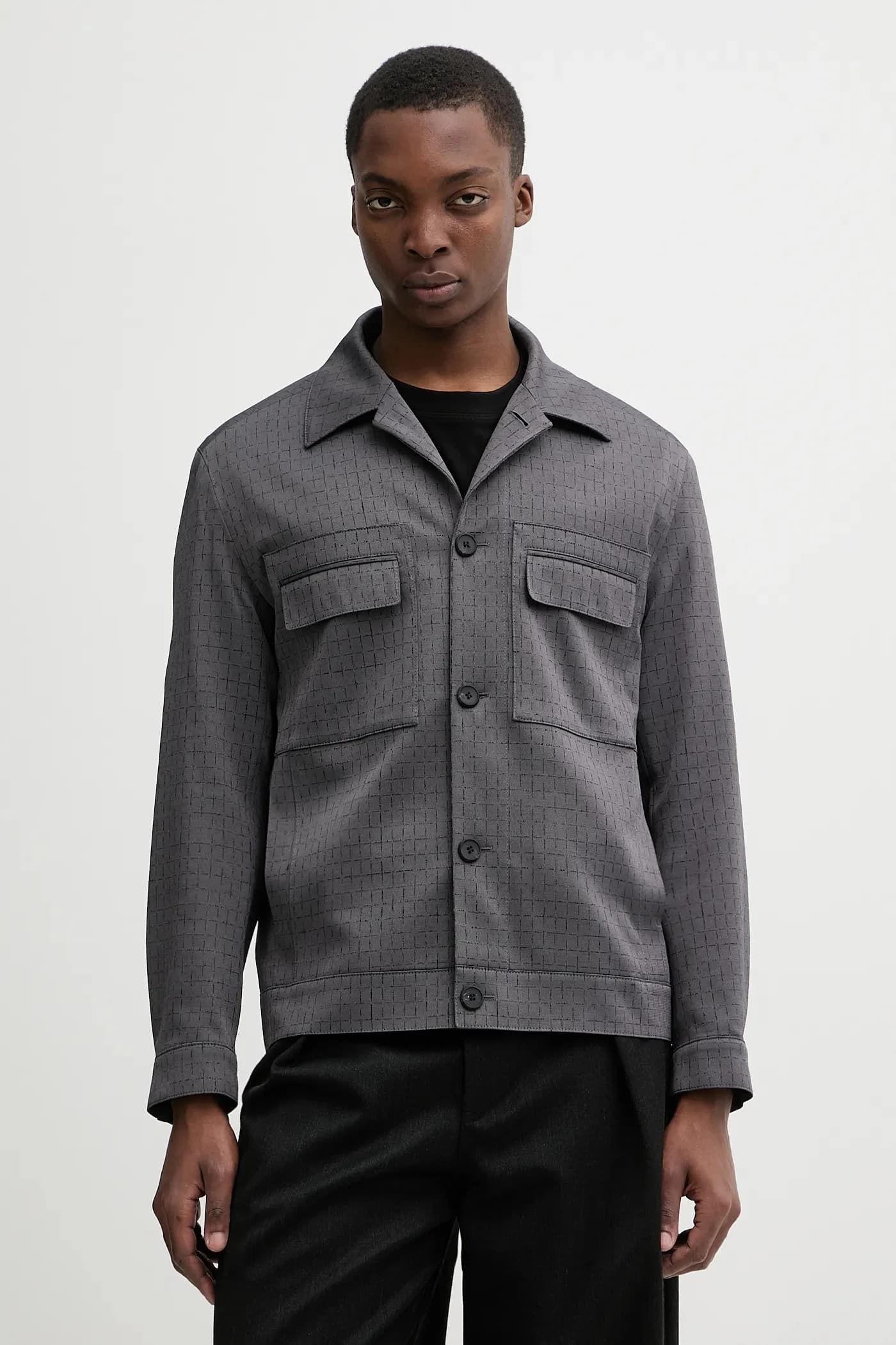 Juliano243F1 куртка из смесовой шерсти