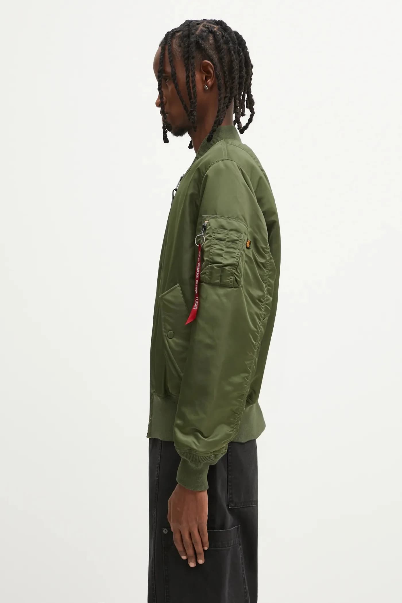 Двусторонний бомбер No Problemo x Alpha Industries No War MA-1 - фото 2