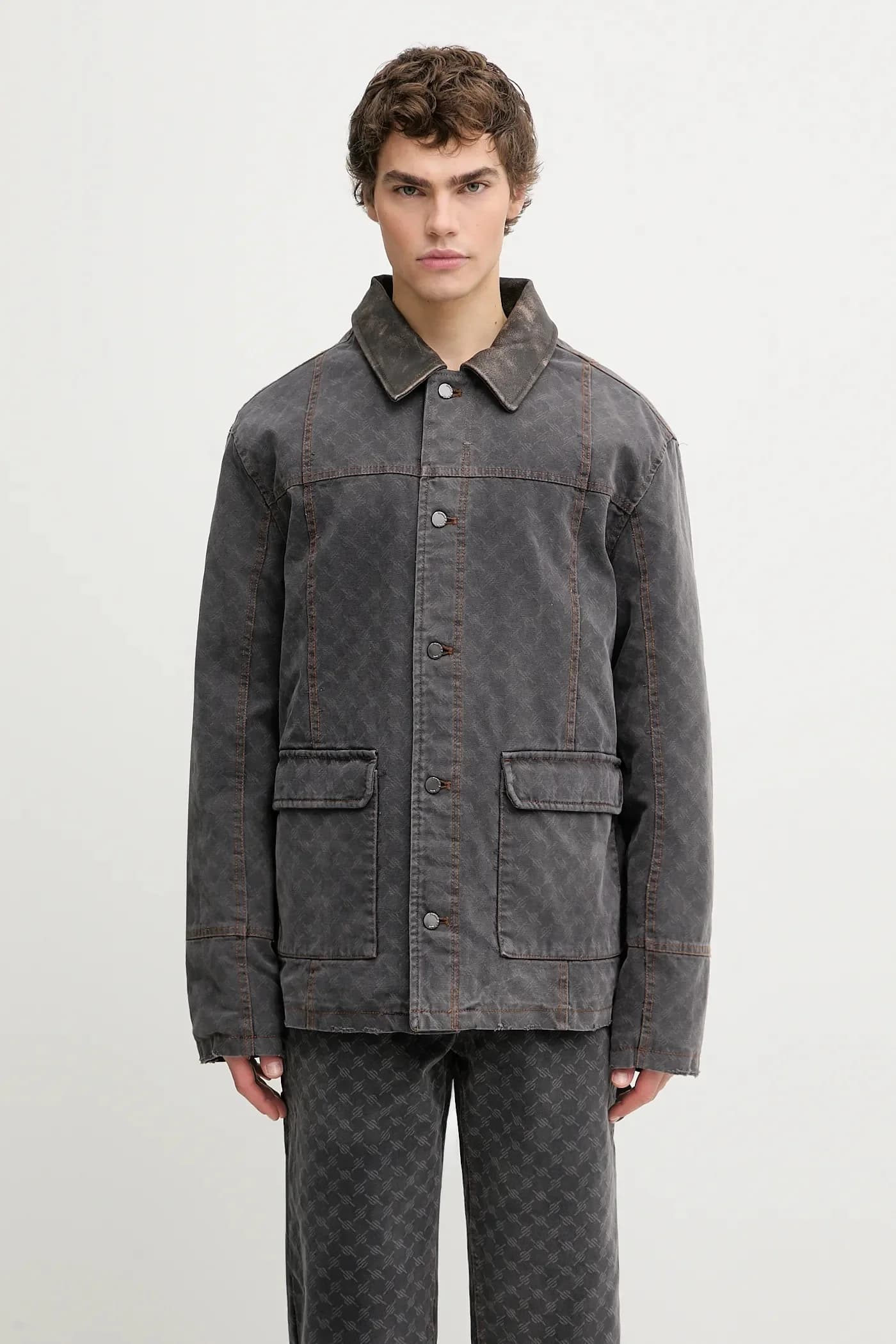 Хлопковая куртка Monogram Workwear - фото 1