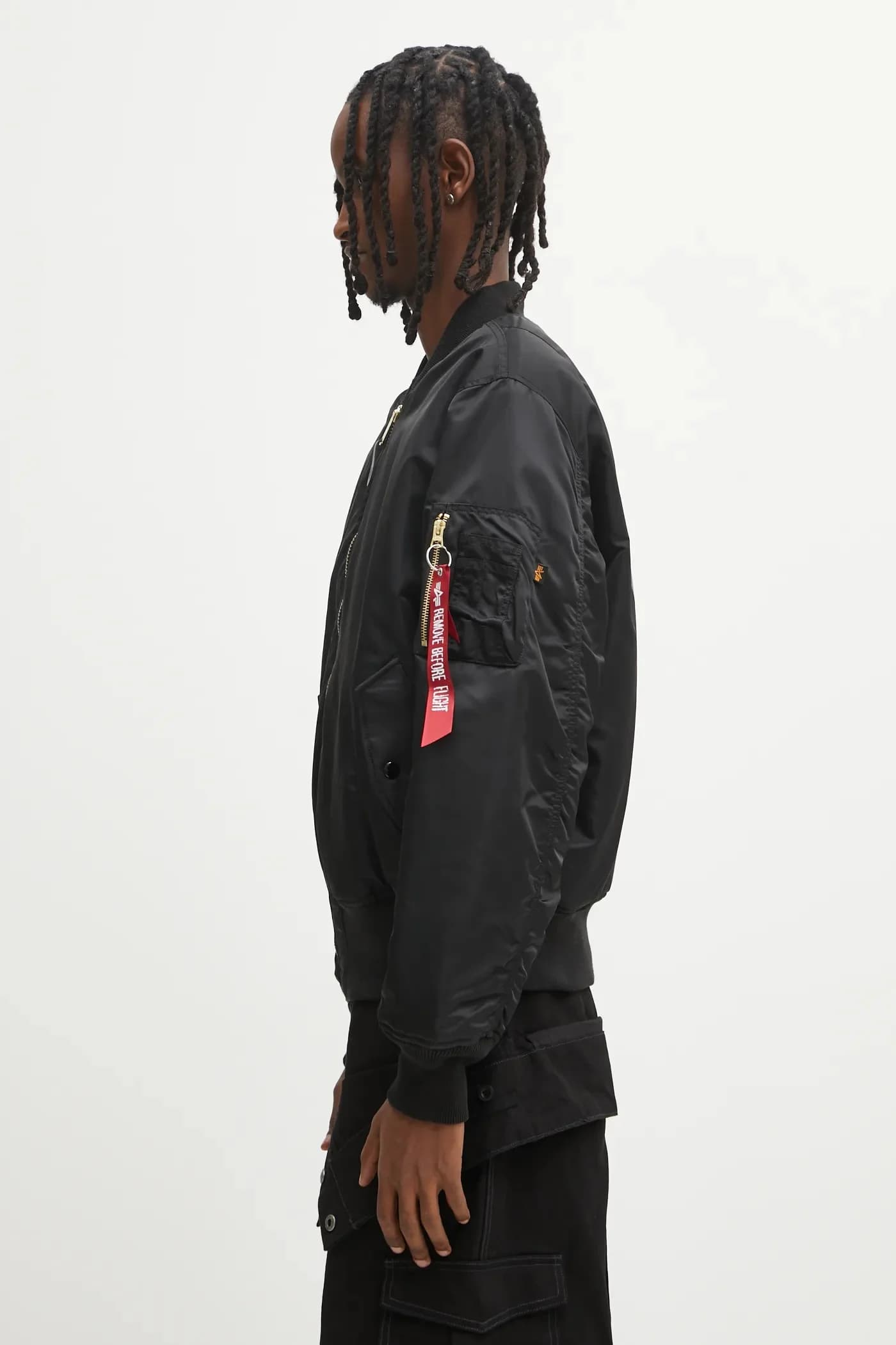 Двусторонний бомбер No Problemo x Alpha Industries No War MA-1 - фото 2