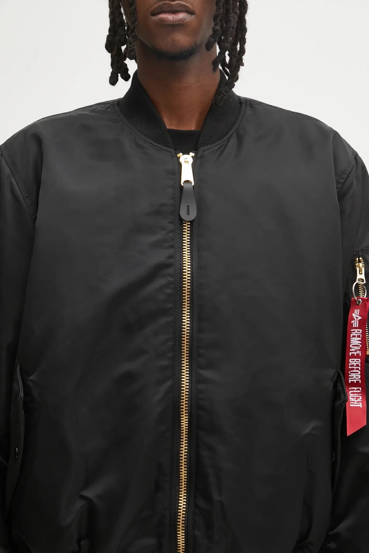 Двусторонний бомбер No Problemo x Alpha Industries No War MA-1 - фото 6