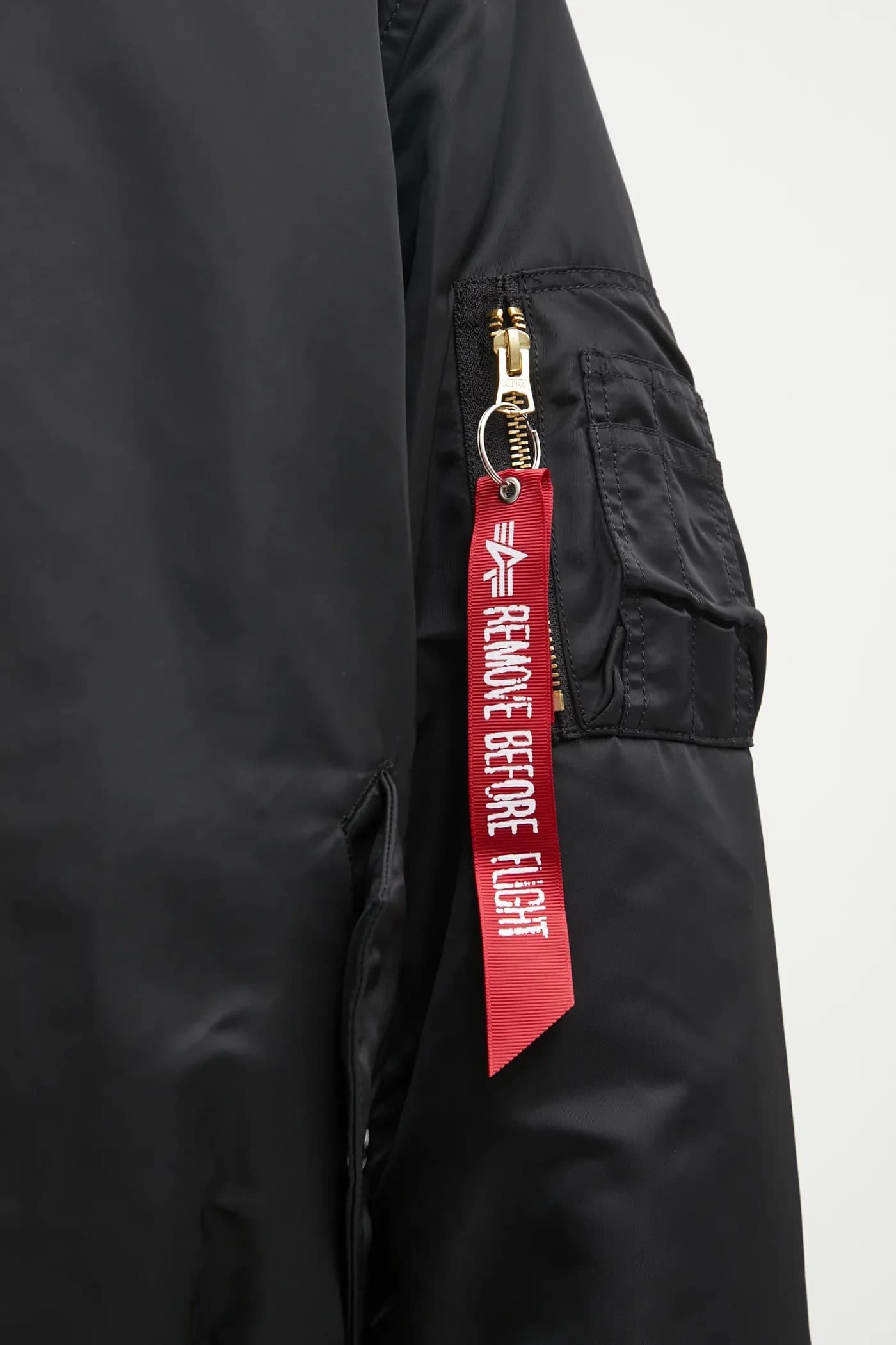 Двусторонний бомбер No Problemo x Alpha Industries No War MA-1 - фото 7