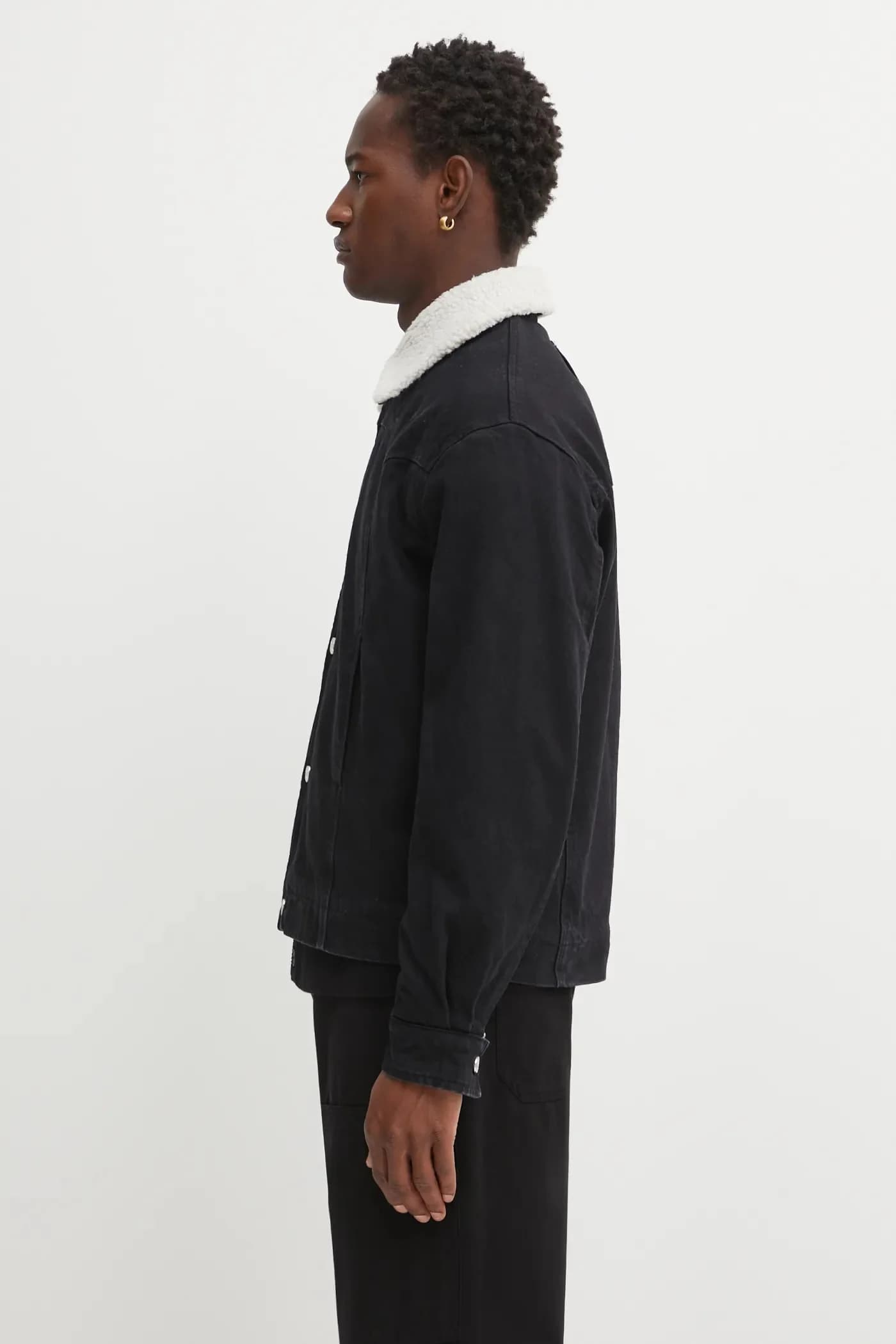 Джинсовая куртка Sherpa Denim Car Coat - фото 2