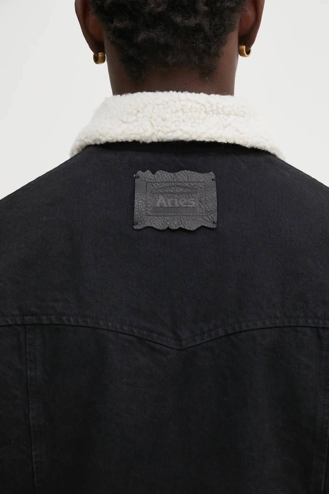 Джинсовая куртка Sherpa Denim Car Coat - фото 5