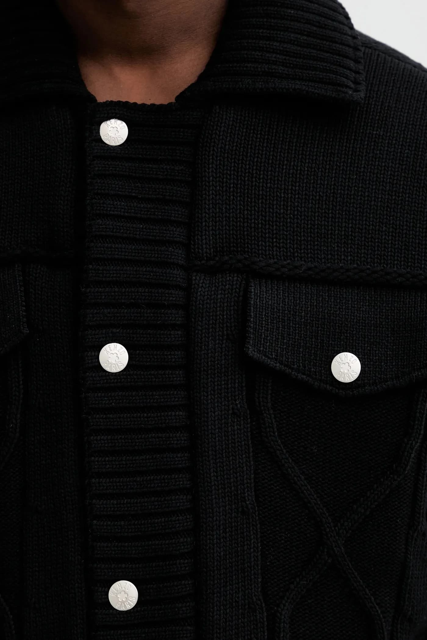 Вязаный пуховик - фото 6