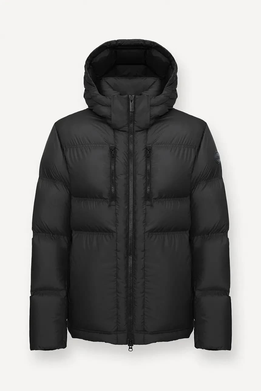 Пуховик черный для мужчин