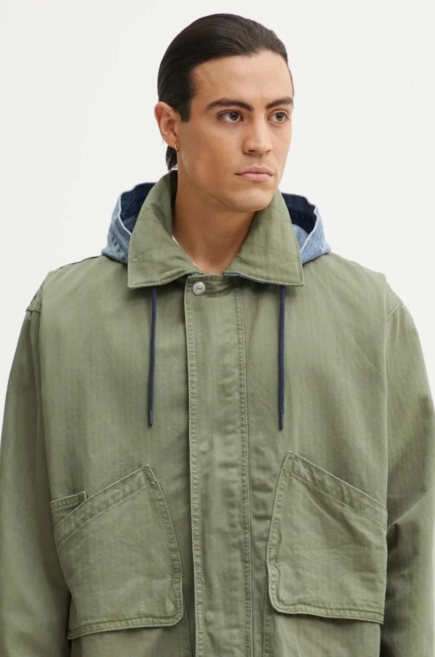 Хлопковая куртка - фото 4