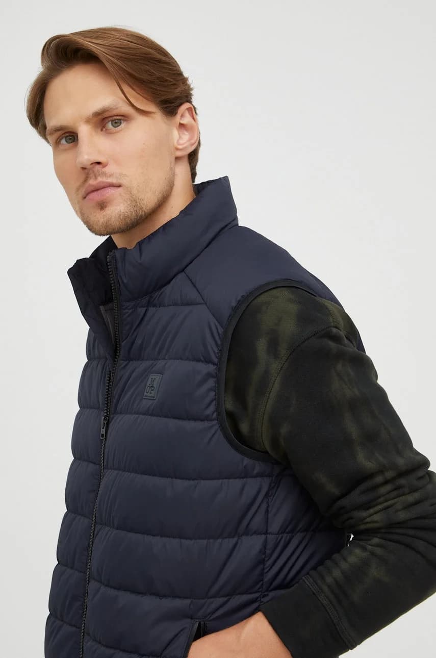 Без рукавов военно-морской для мужчин