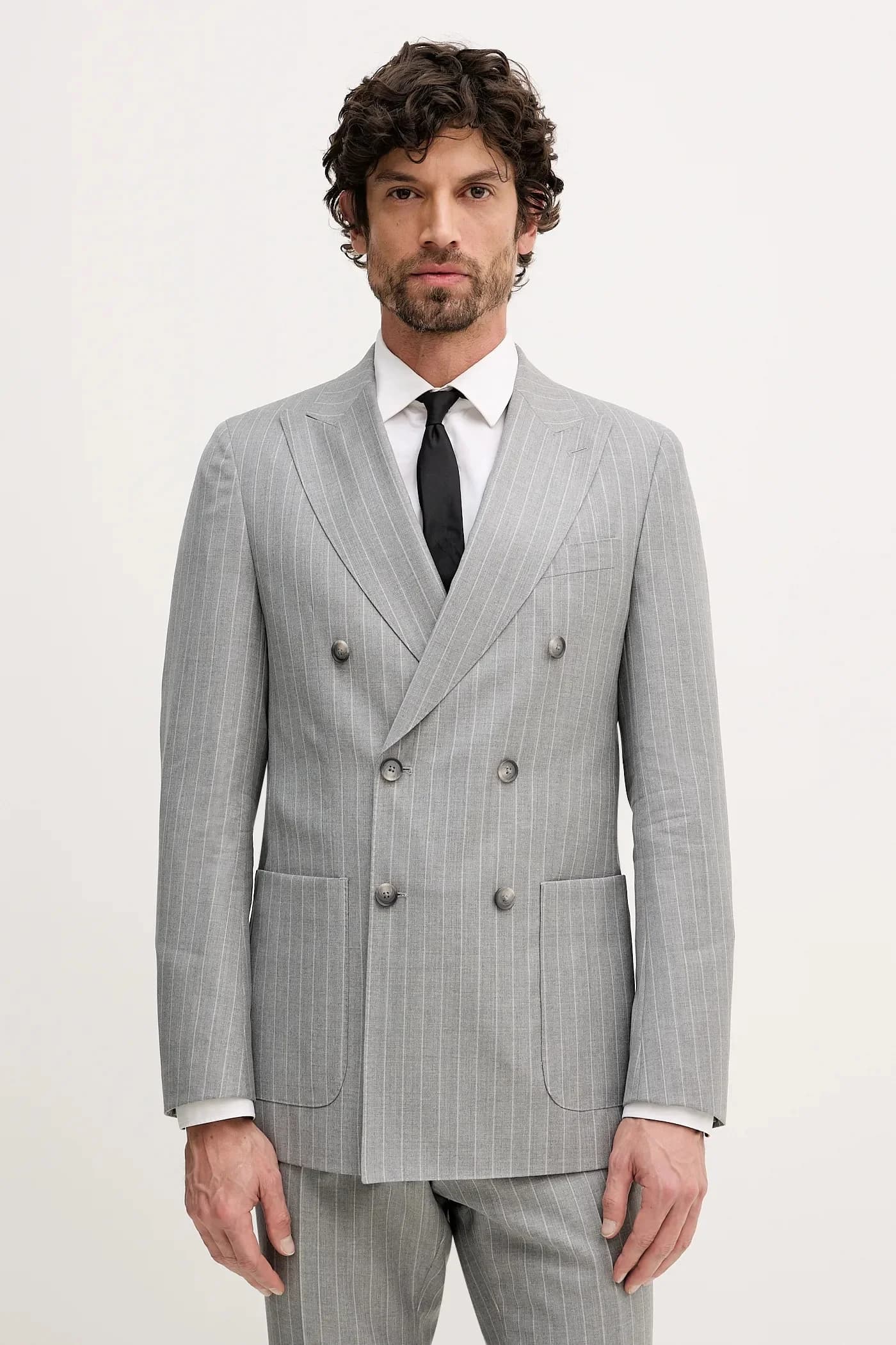 Шерстяной костюм C-Huge-2pcs-DB-261 - фото 2